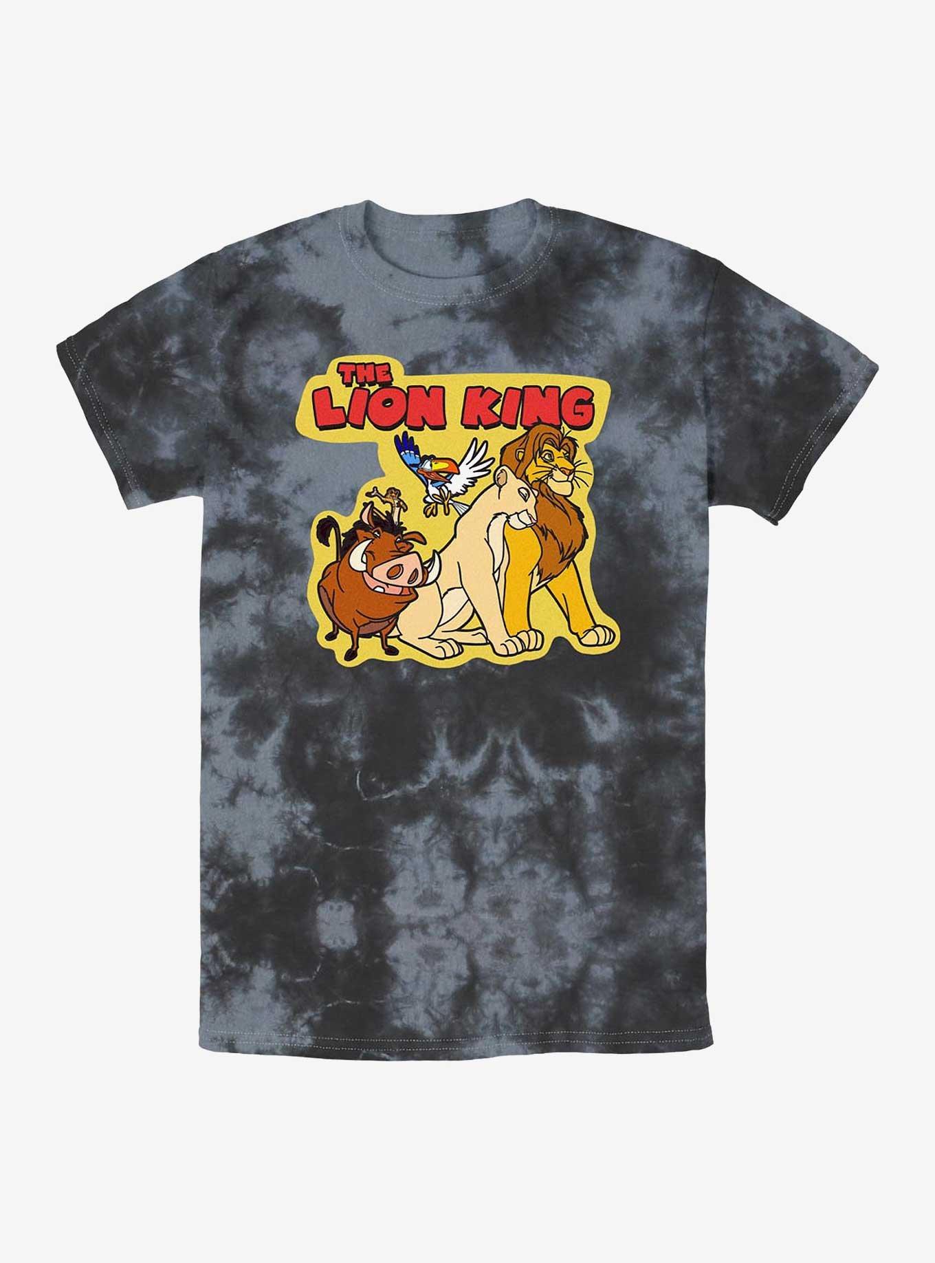 Disney The Lion King Group Tie-Dye T-Shirt, , hi-res