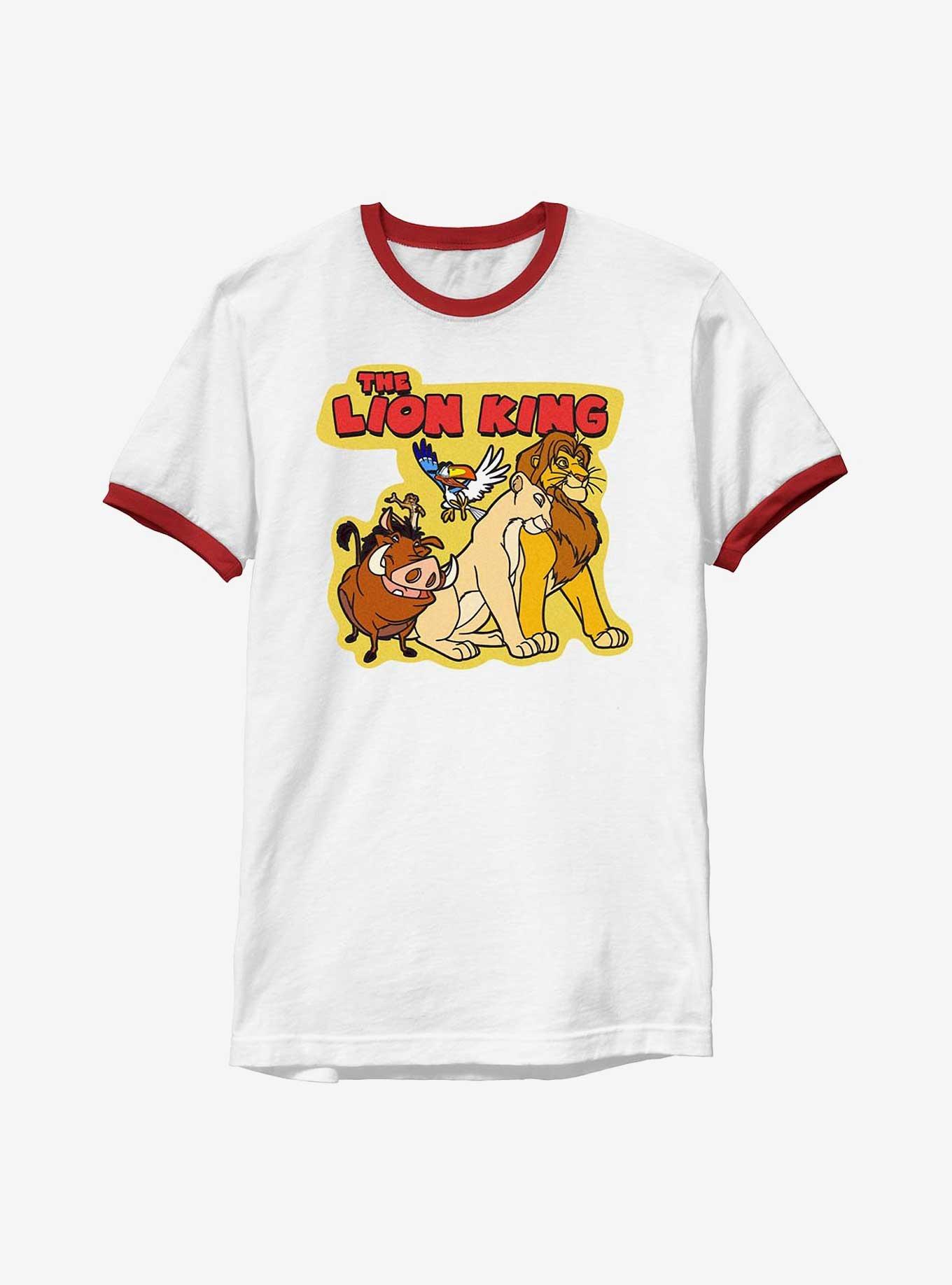Disney The Lion King Group Ringer T-Shirt, , hi-res