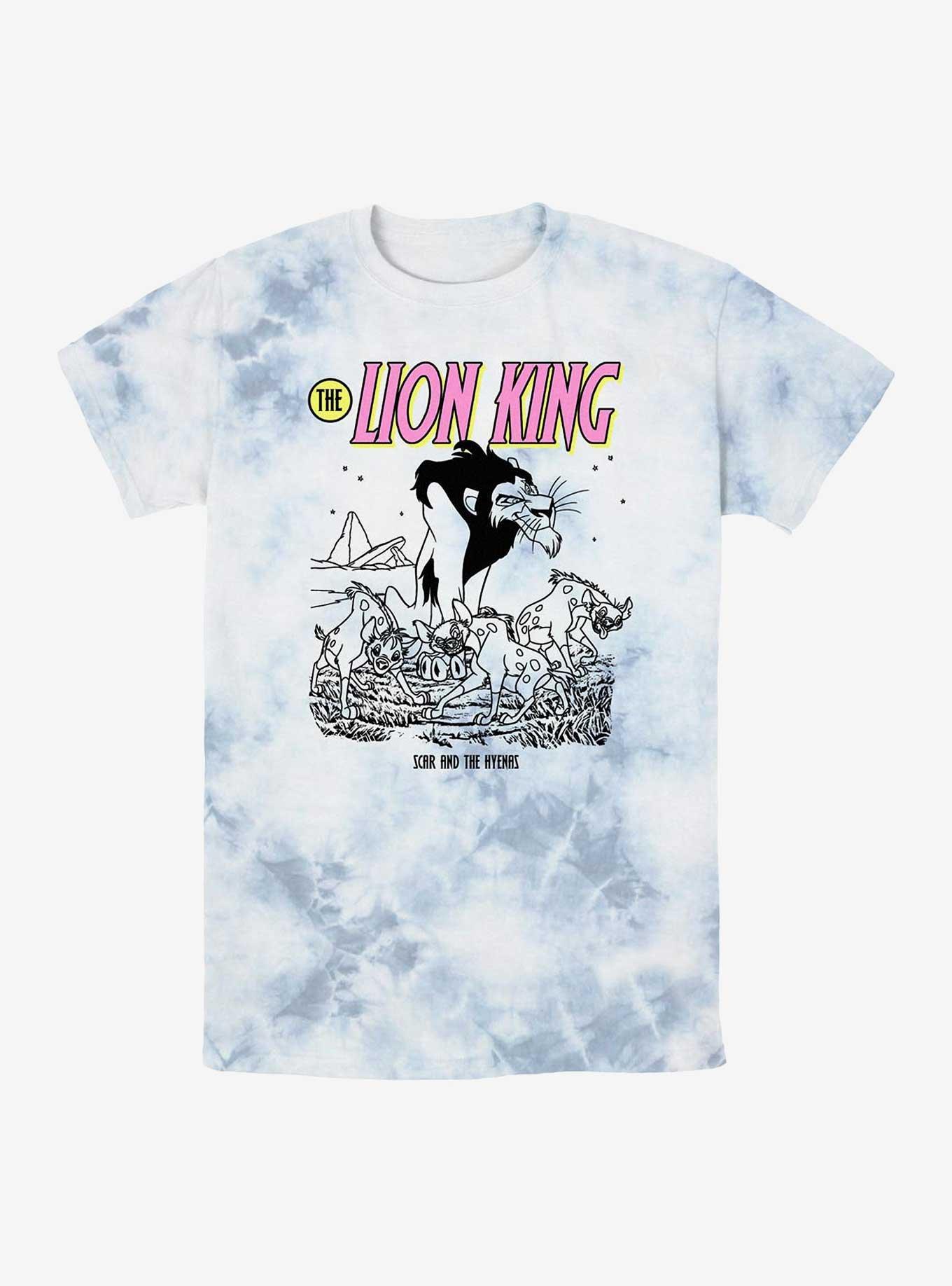 Disney The Lion King Scar And The Hyenas Tie-Dye T-Shirt, , hi-res