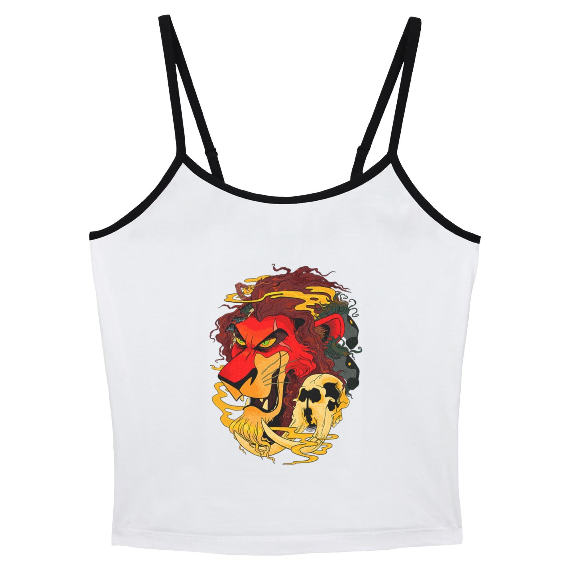 Disney The Lion King Scar Smoke Waves Womens Cami, , hi-res