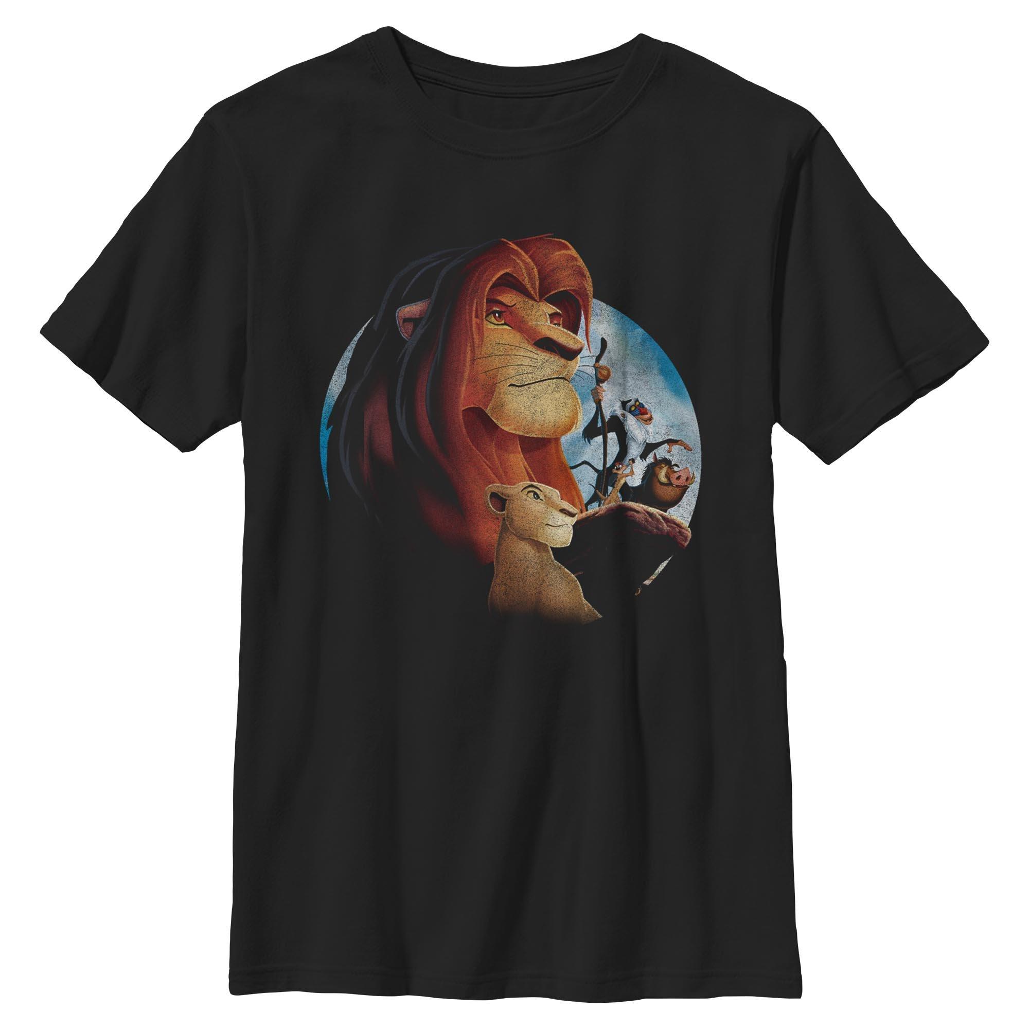 Disney The Lion King Movie Icon Group Youth T-Shirt, , hi-res