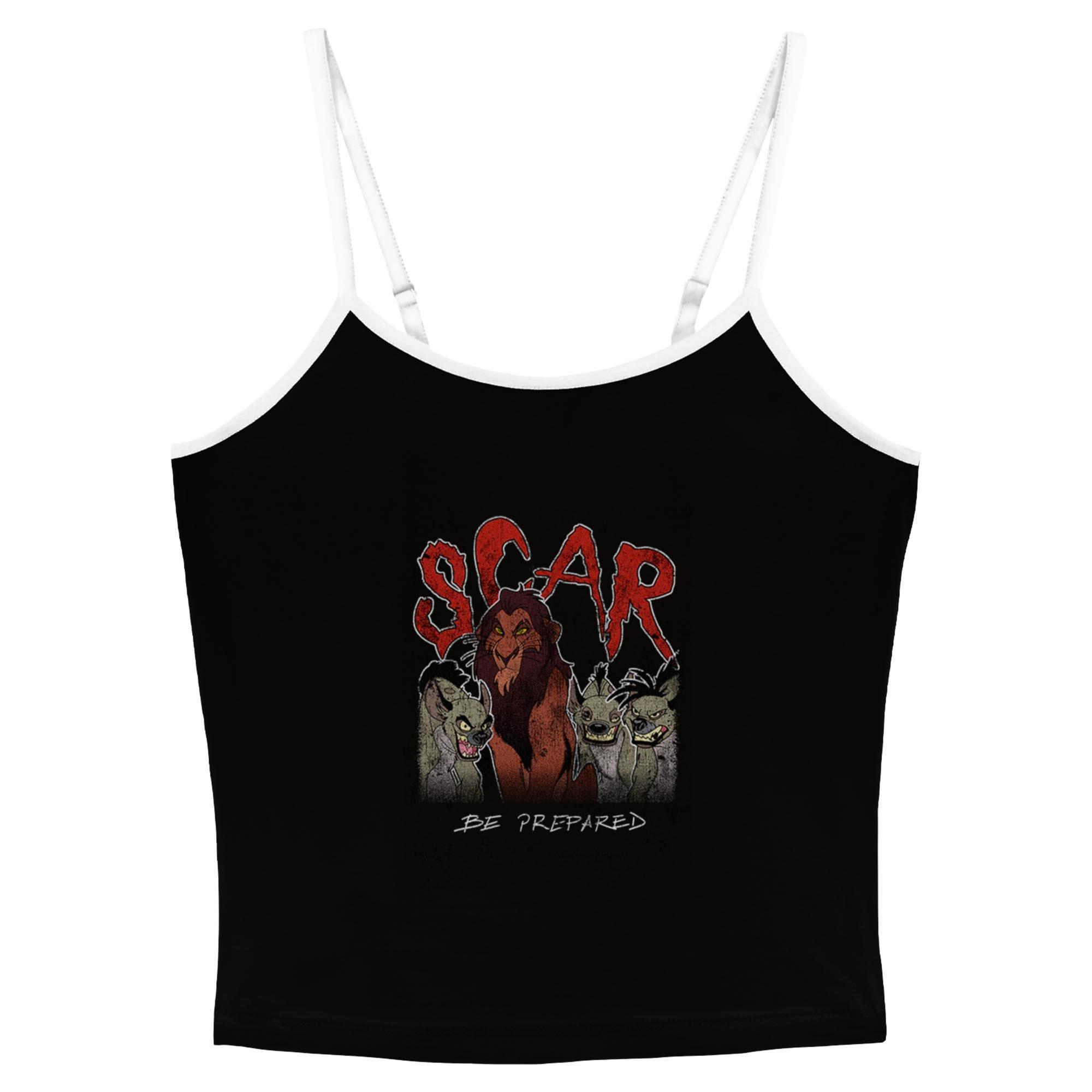 Disney The Lion King Scar Be Prepared Womens Cami, BLACK, hi-res