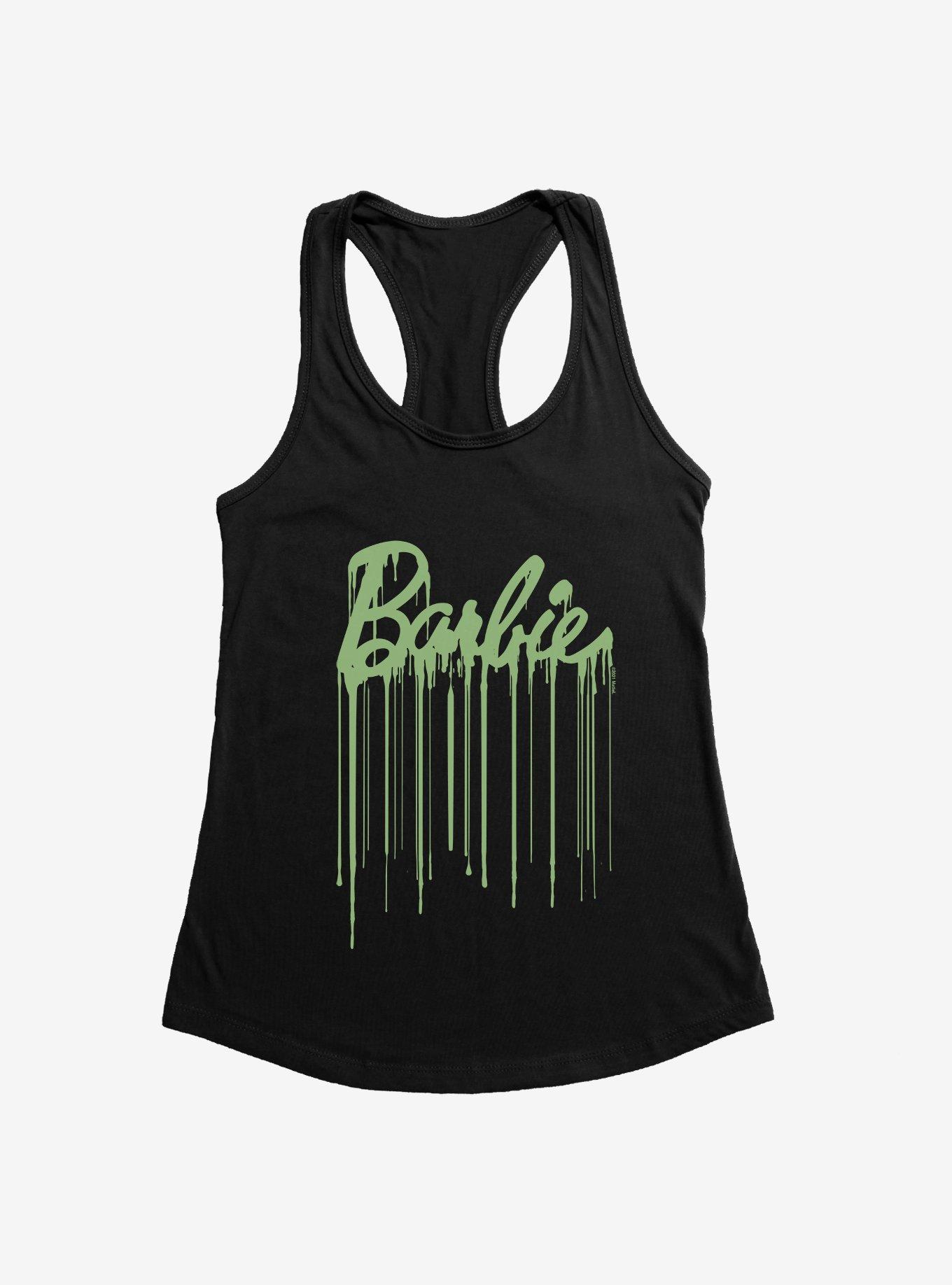 Barbie Slime Drip Logo Girls Tank