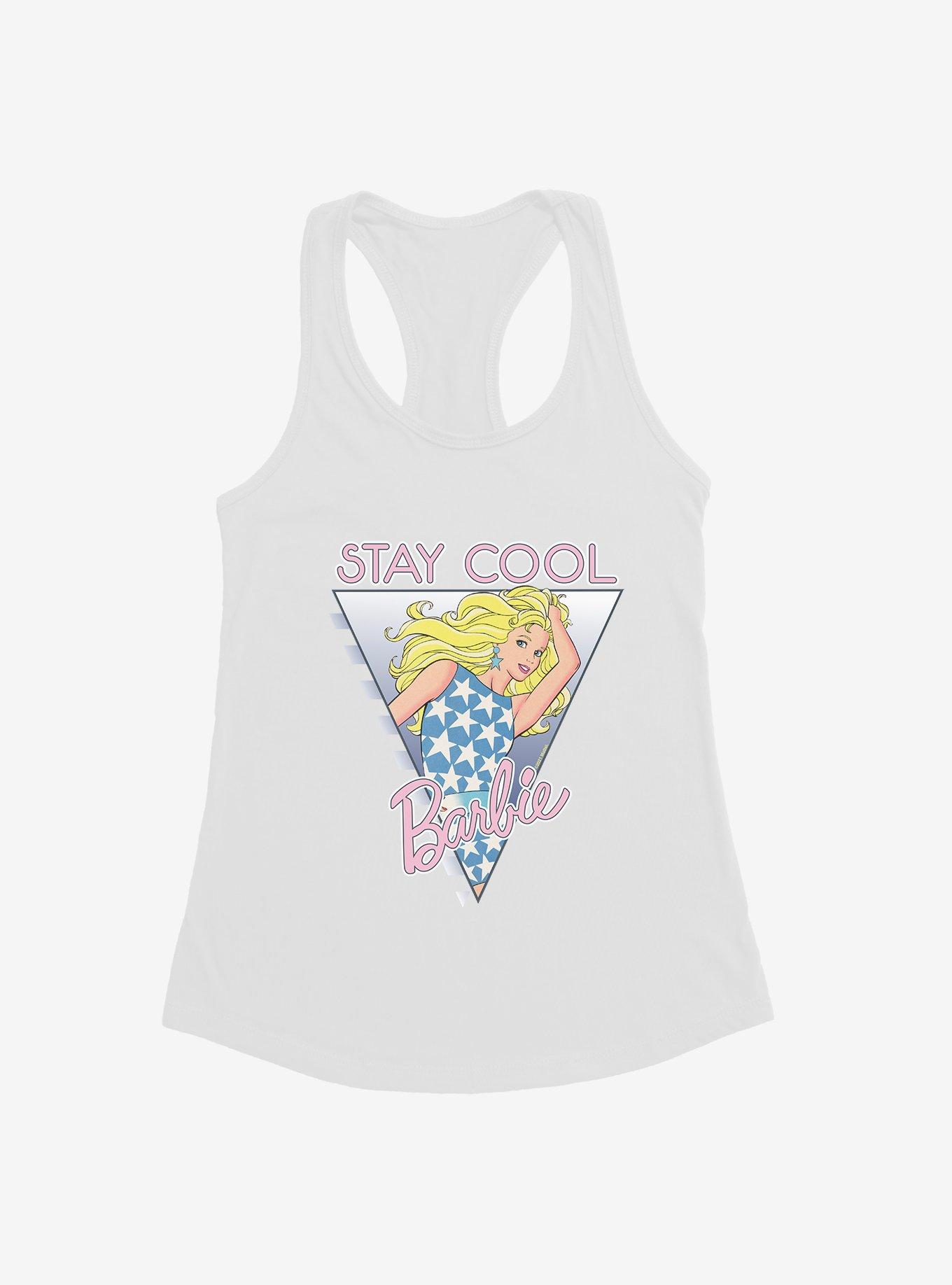 Barbie Stay Cool Logo Girls Tank, , hi-res