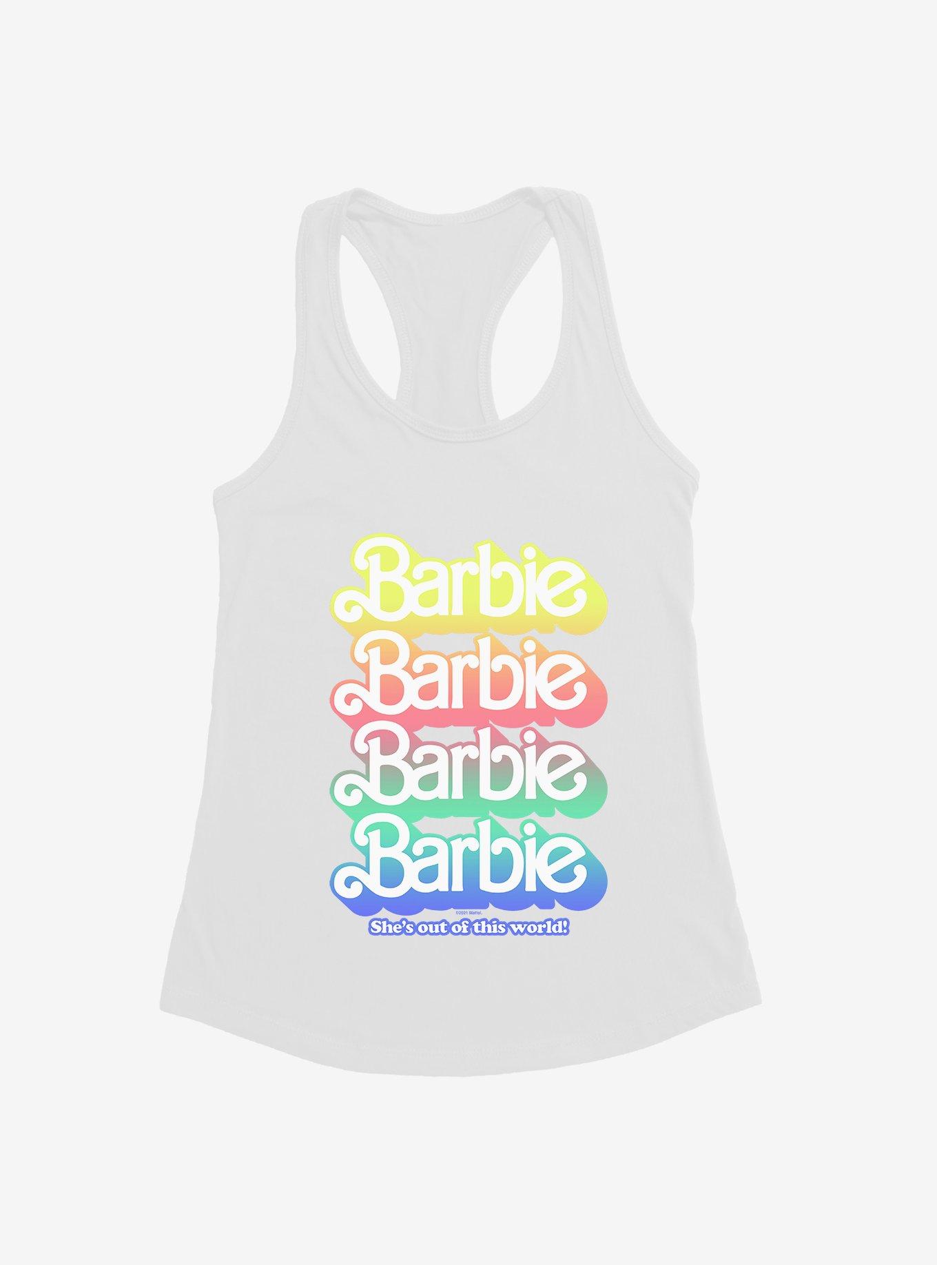 Barbie Ombre Logo Girls Tank