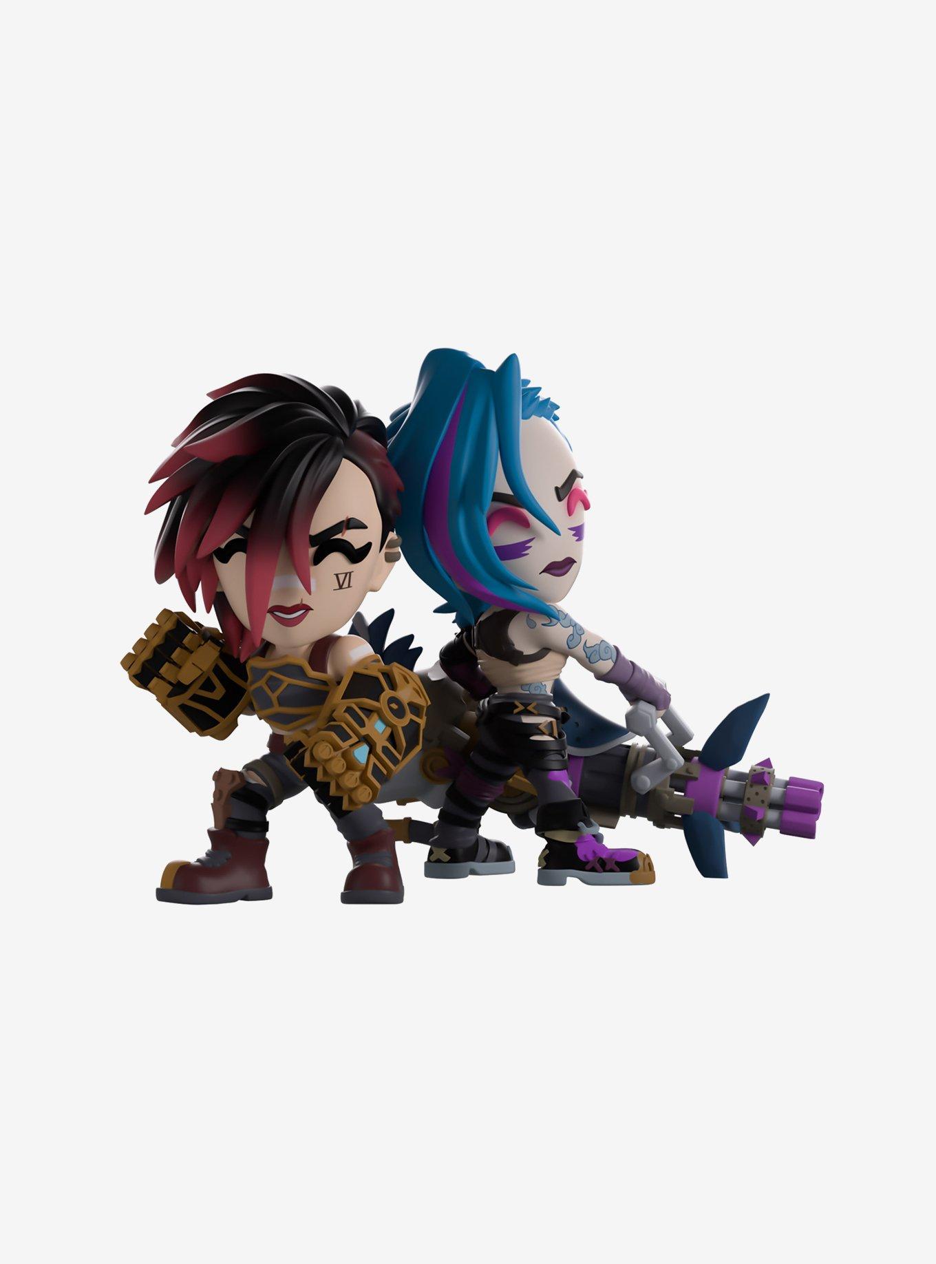 Youtooz Arcane Vi & Jinx Vinyl Figure Set