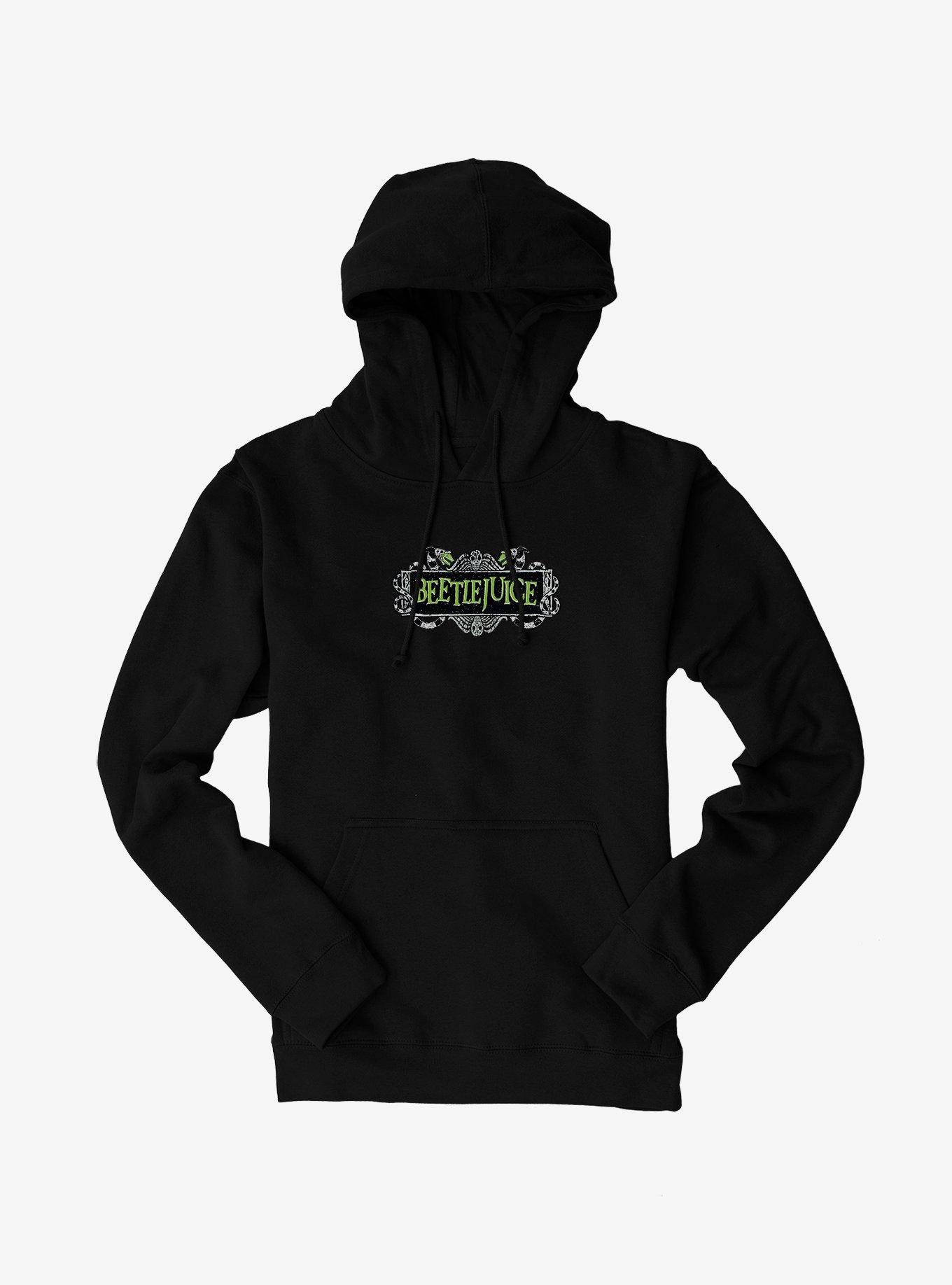Beetlejuice Green Logo Hoodie, , hi-res
