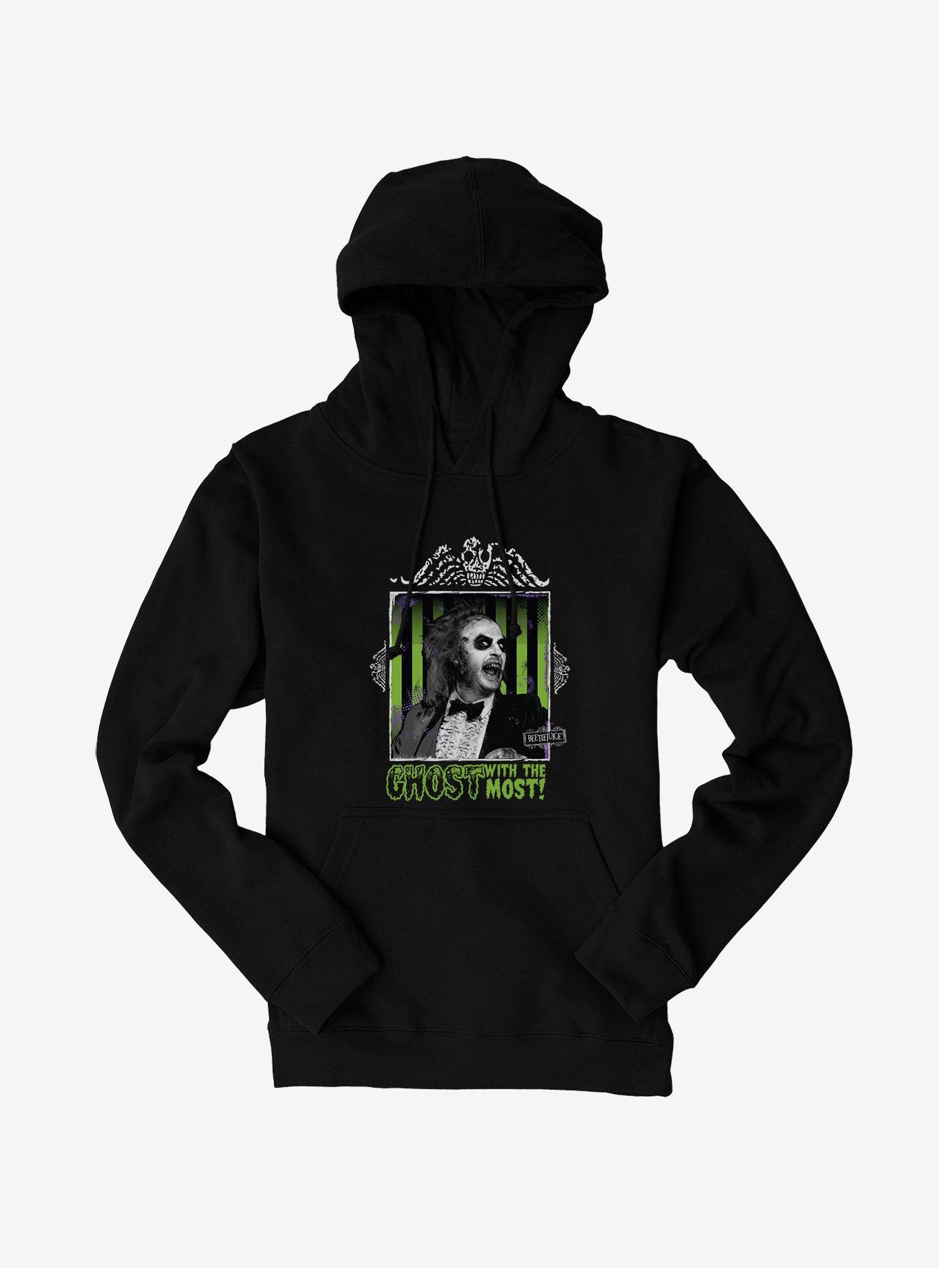 Beetlejuice Ghost With The Most! Hoodie,All Products : American Fashion Style Bags On Sale