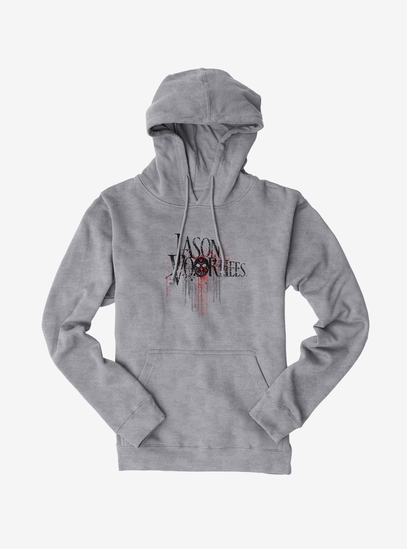 Friday The 13th Jason Voorhees Hoodie, SPORT GRAY, hi-res