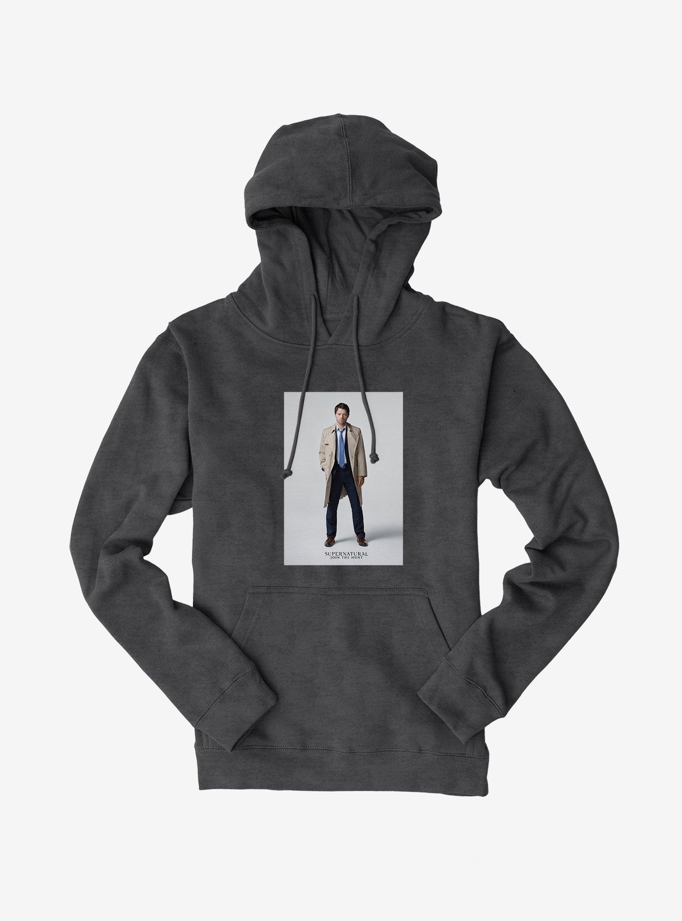 Supernatural Castiel Model Pose Hoodie, , hi-res