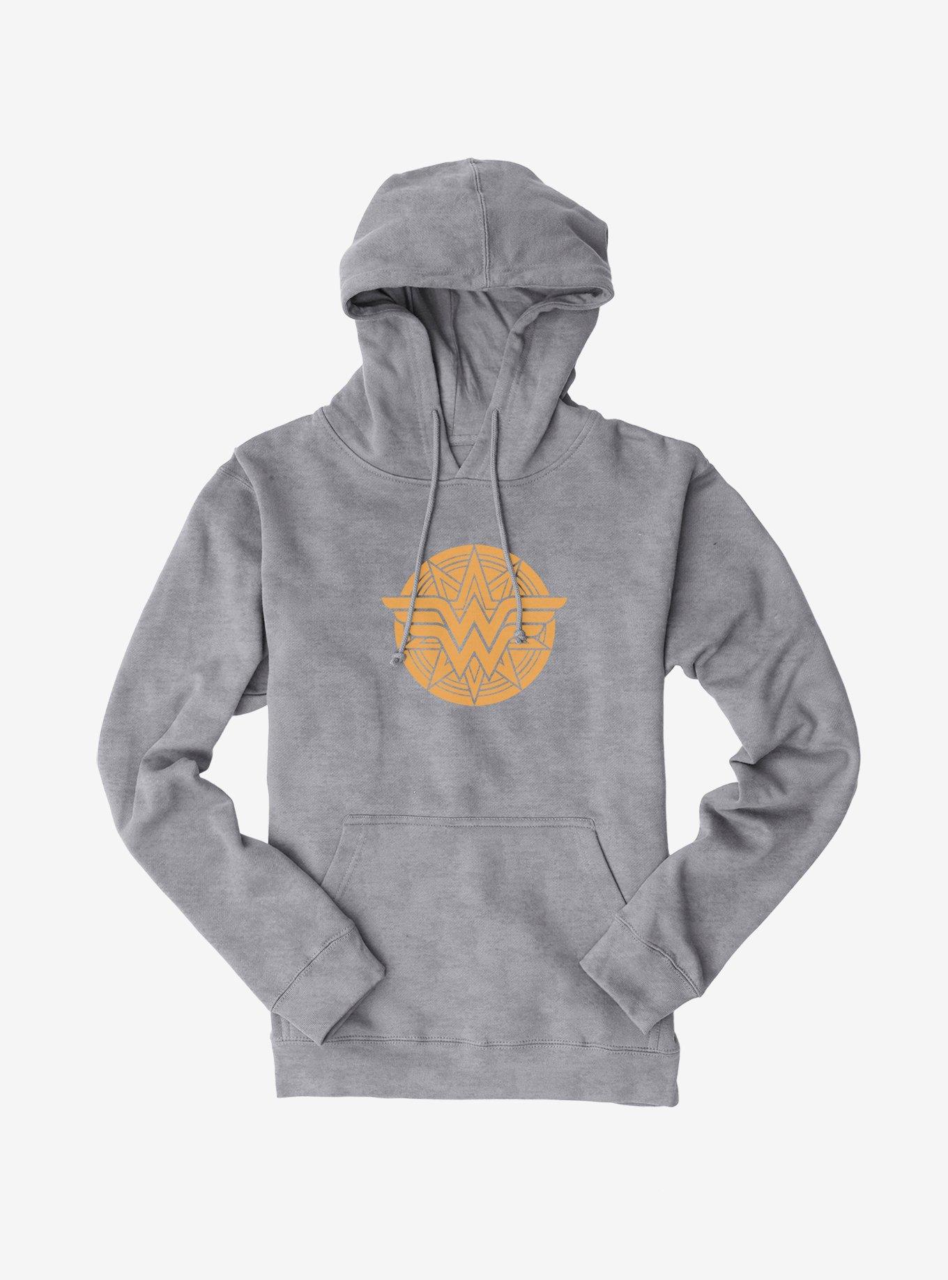 DC Comics Wonder Woman Circle Logo Star Hoodie