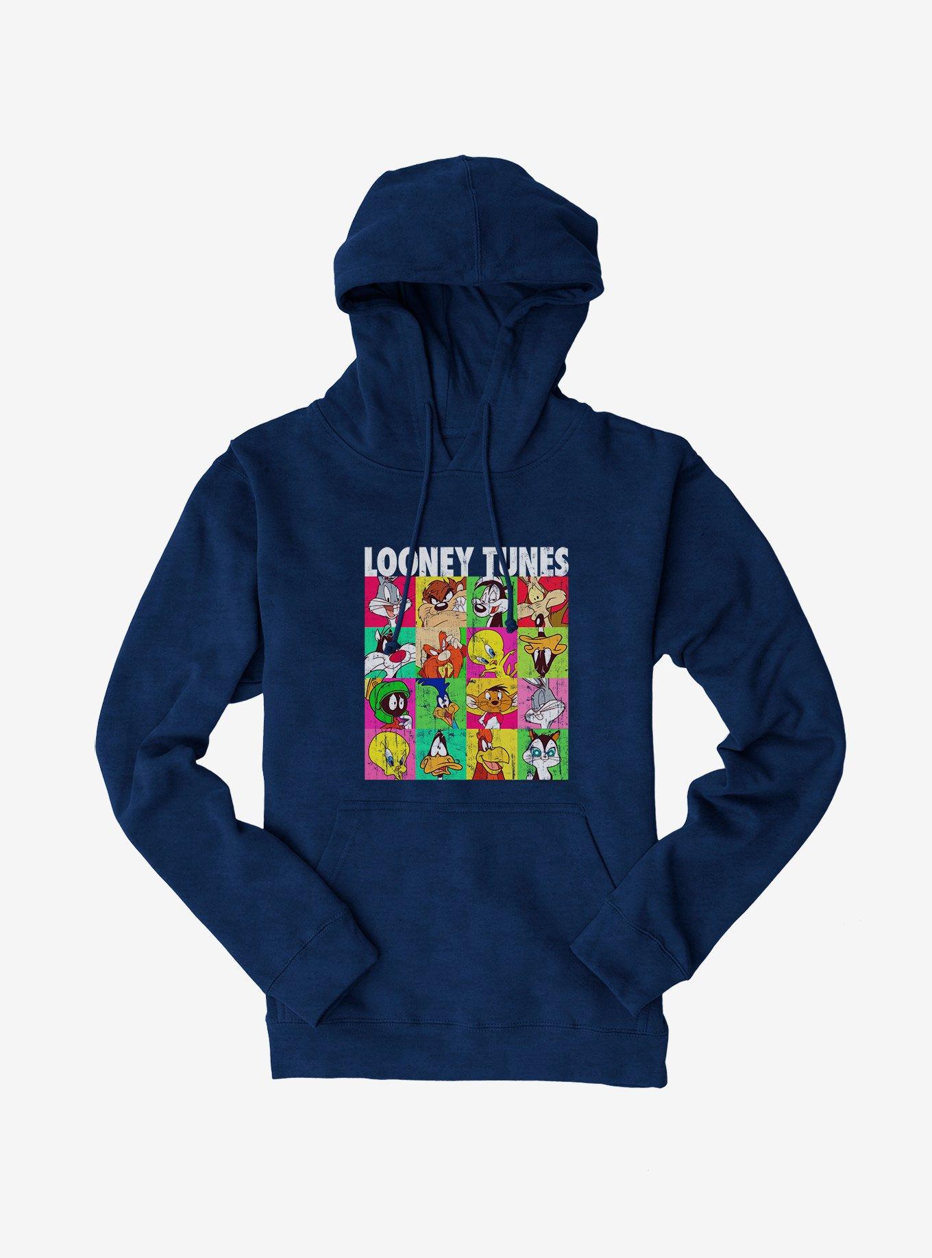 Looney Tunes The Whole Gang Hoodie, NAVY, hi-res