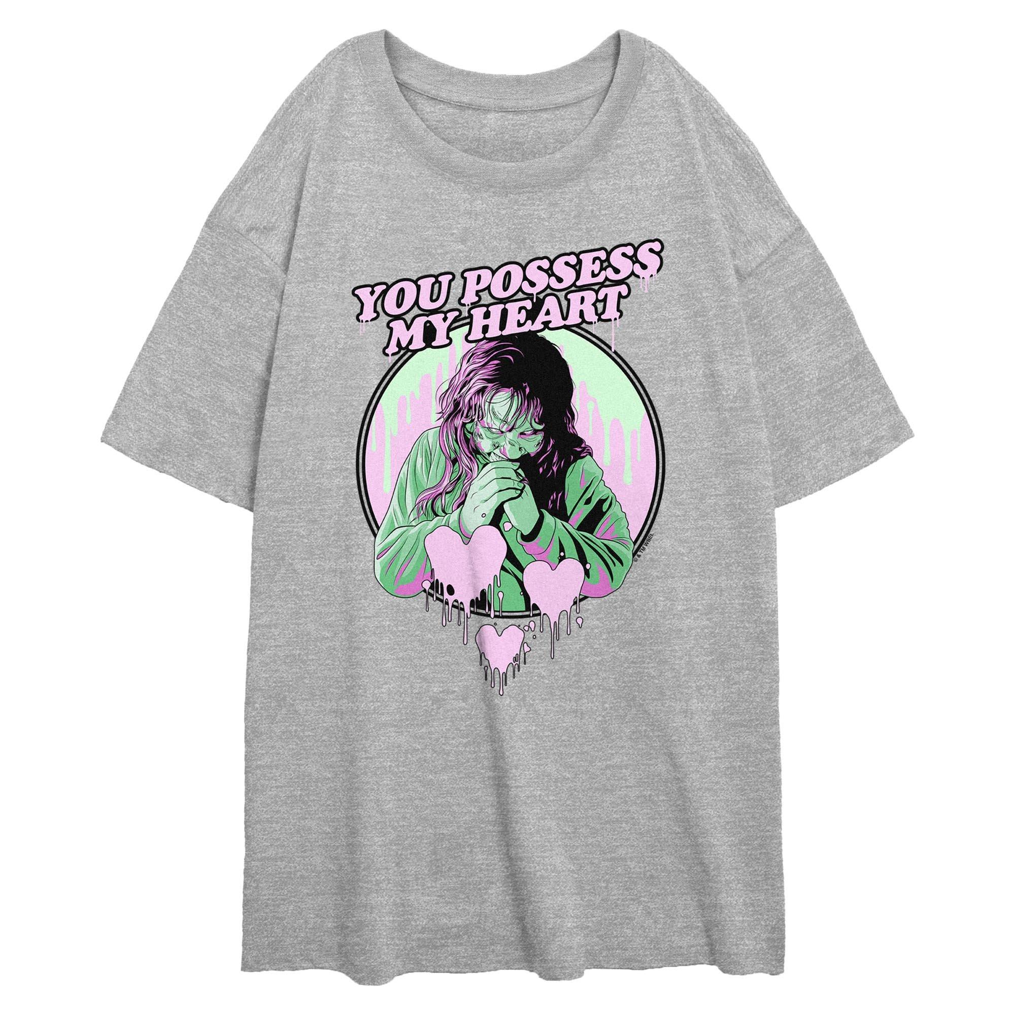 The Exorcist  You Possess My Heart Womens Oversized T-Shirt, , hi-res