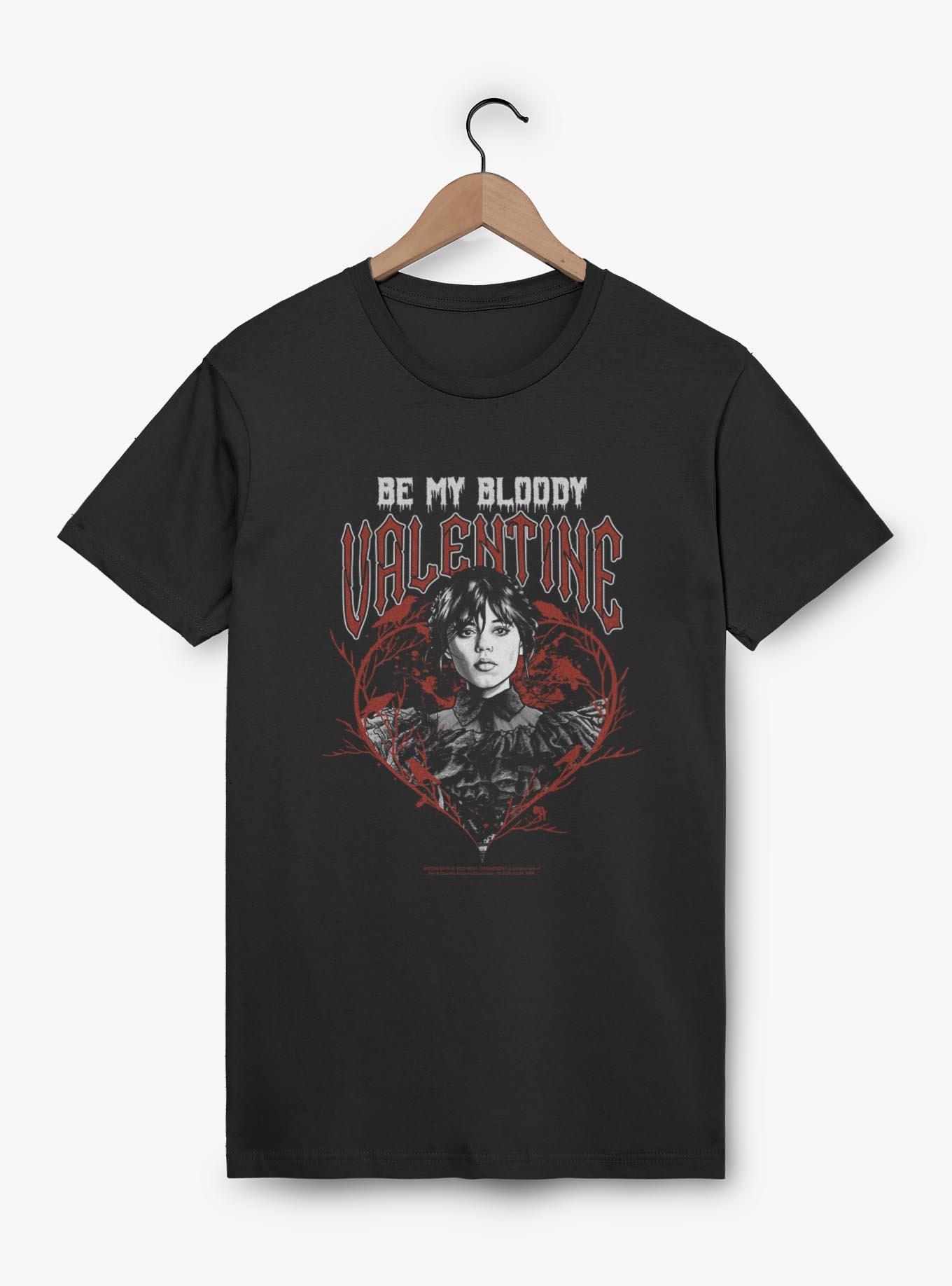 Wednesday Be My Bloody Valentine T-Shirt | Her Universe