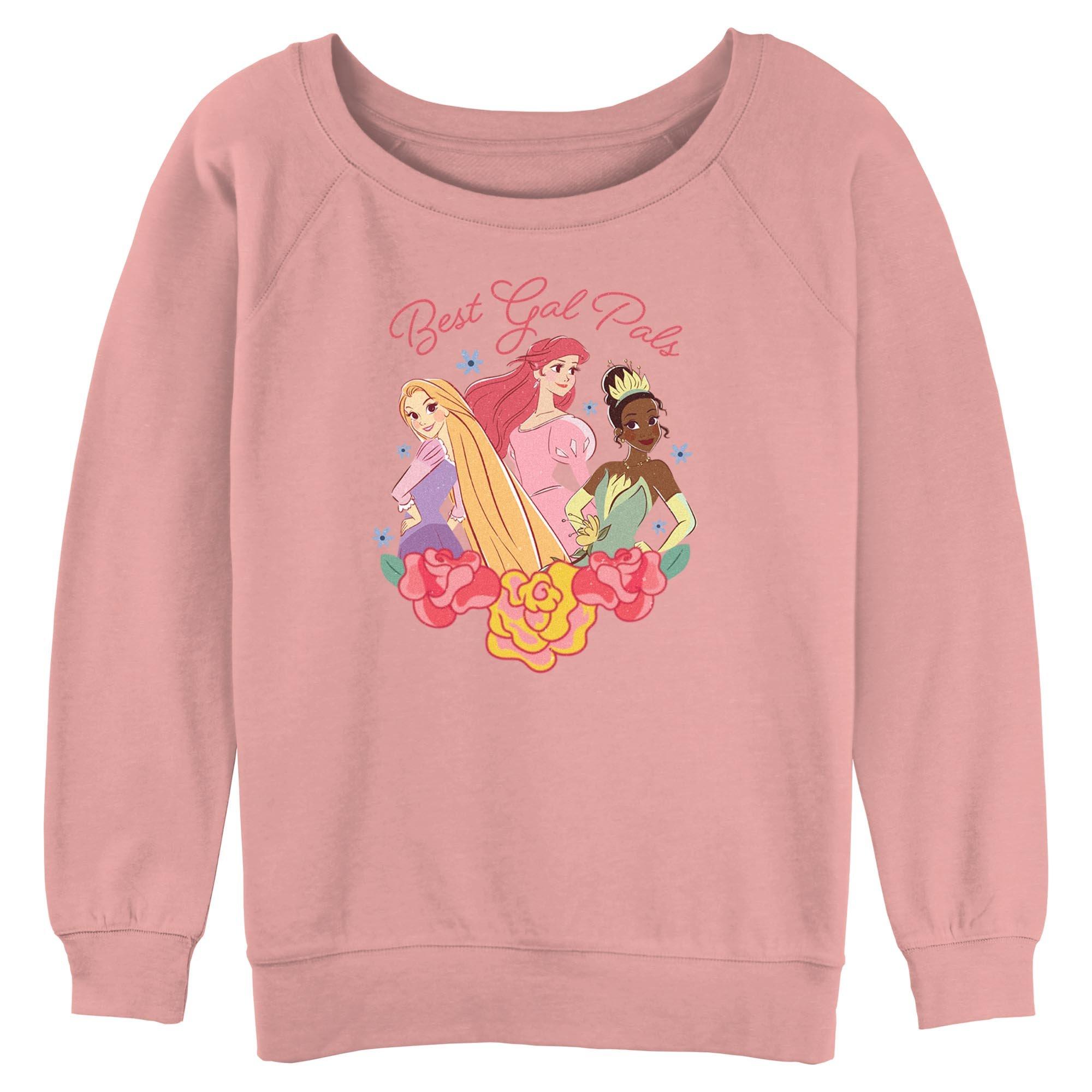 Disney Princess Best Gal Pals Womens Slouchy Sweatshirt, , hi-res