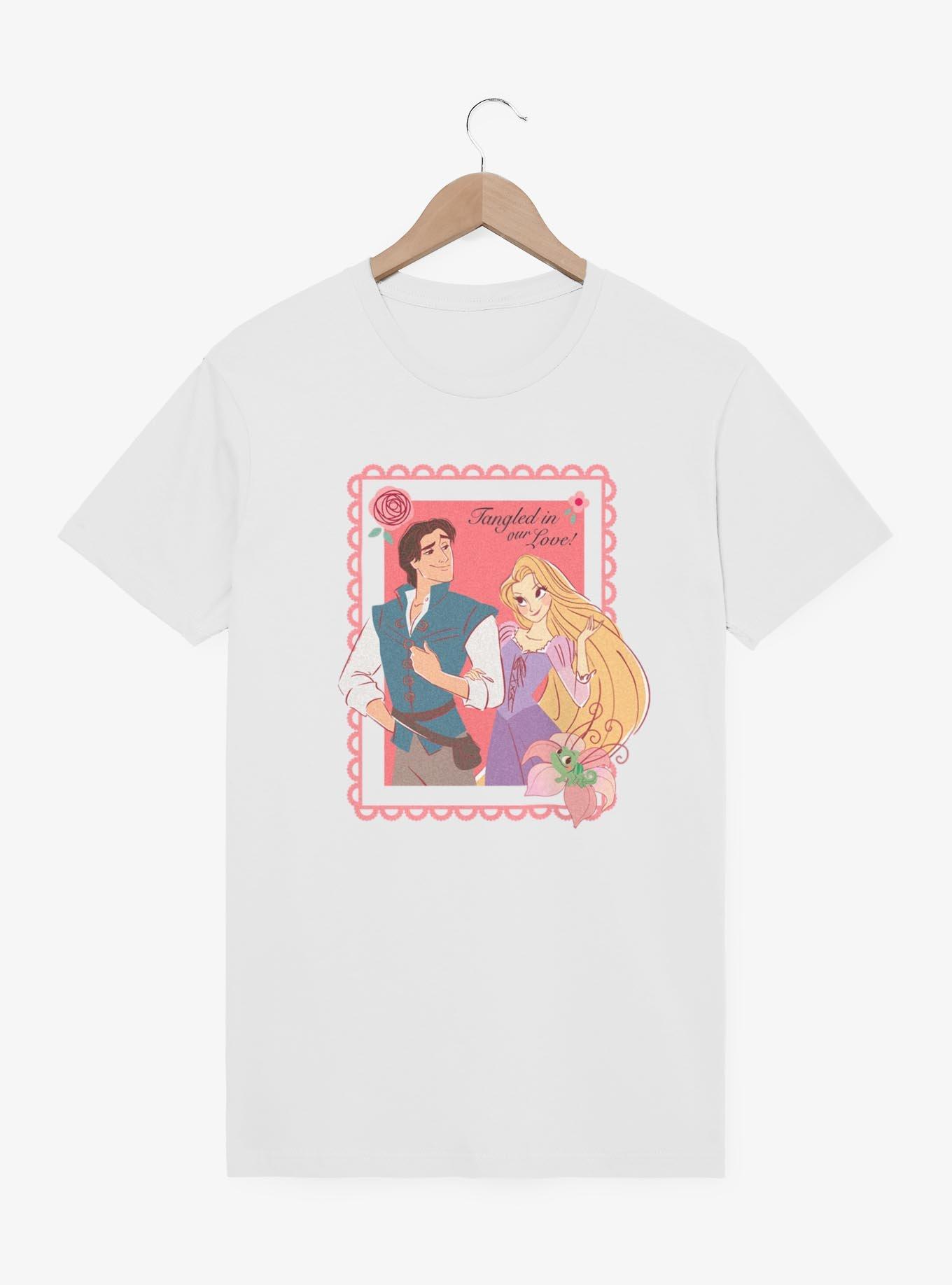 Disney Princess Tangled In Our Love T-Shirt, WHITE, hi-res