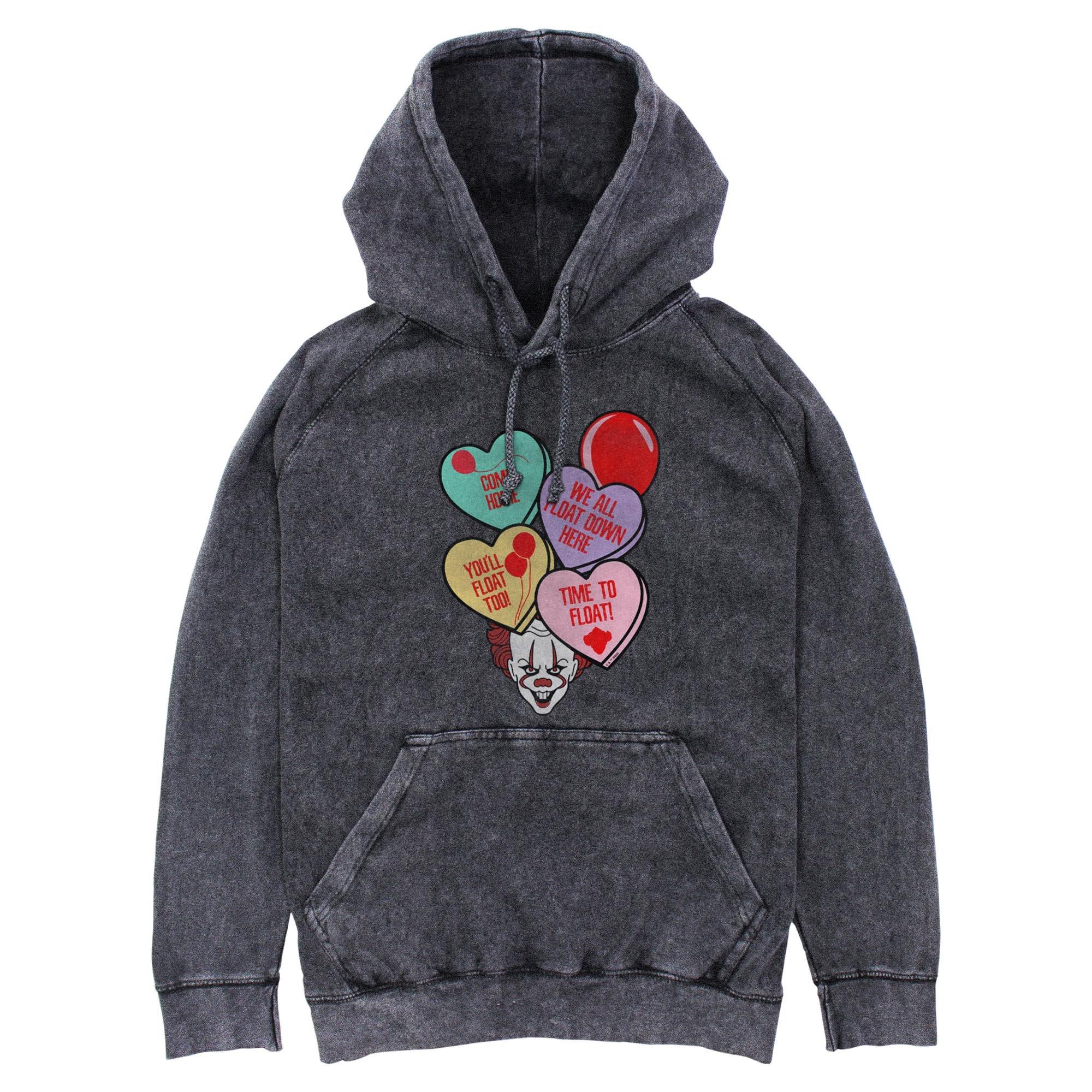 IT Heart Candy Pennywise Mineral Wash Hoodie, , hi-res