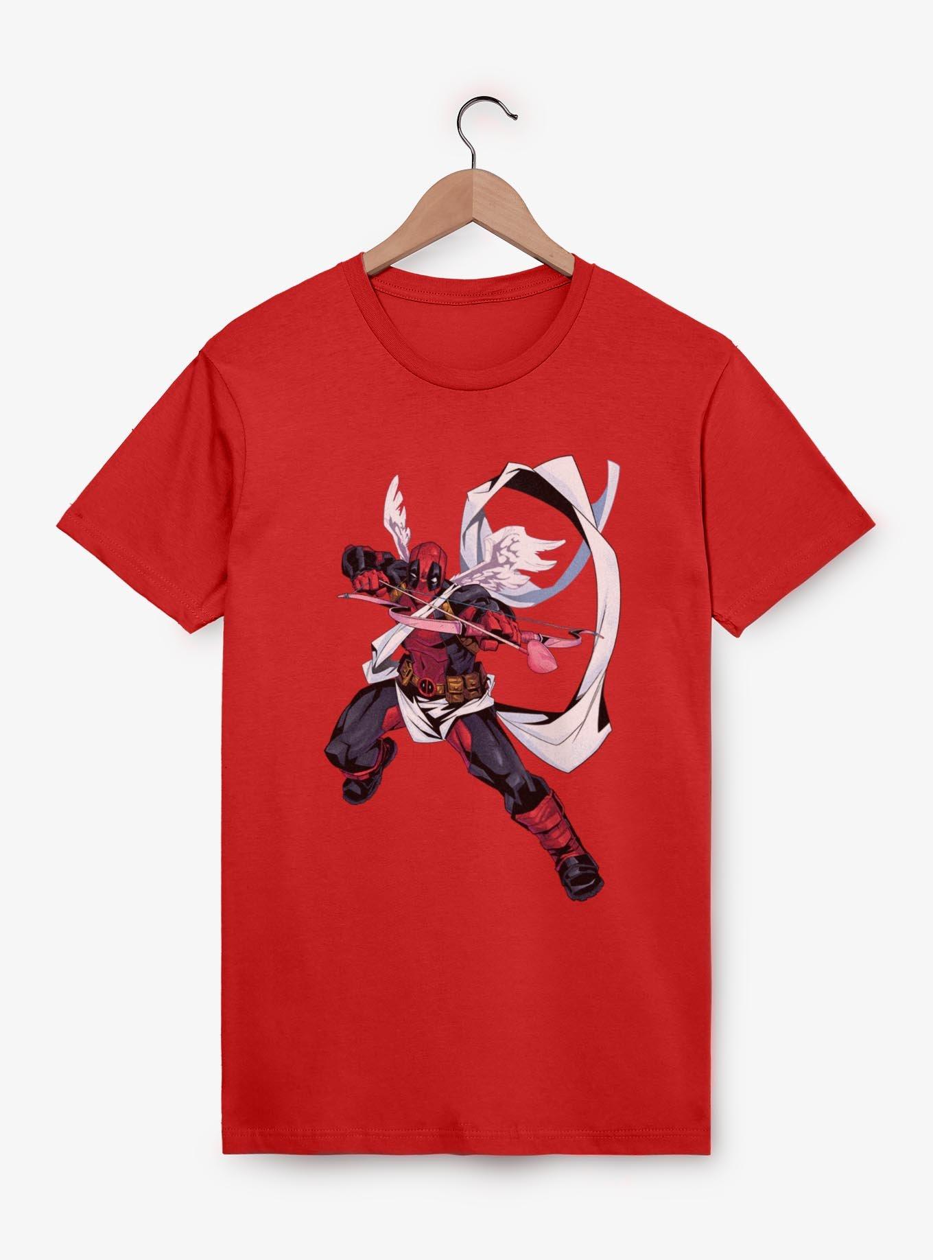 Marvel Deadpool Cupid Ready T-Shirt, RED, hi-res