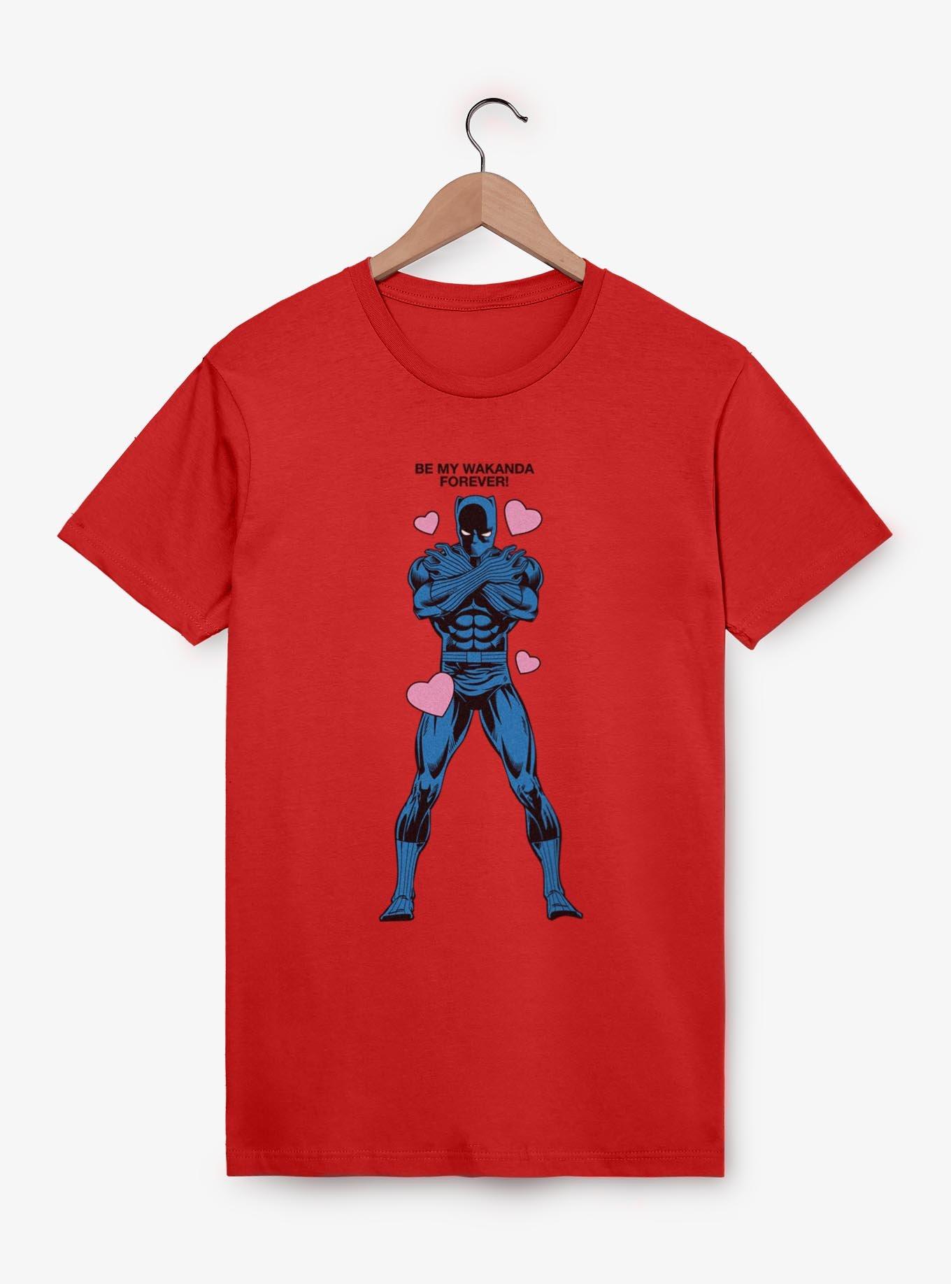 Marvel Black Panther Be My Wakanda Forever T-Shirt, RED, hi-res