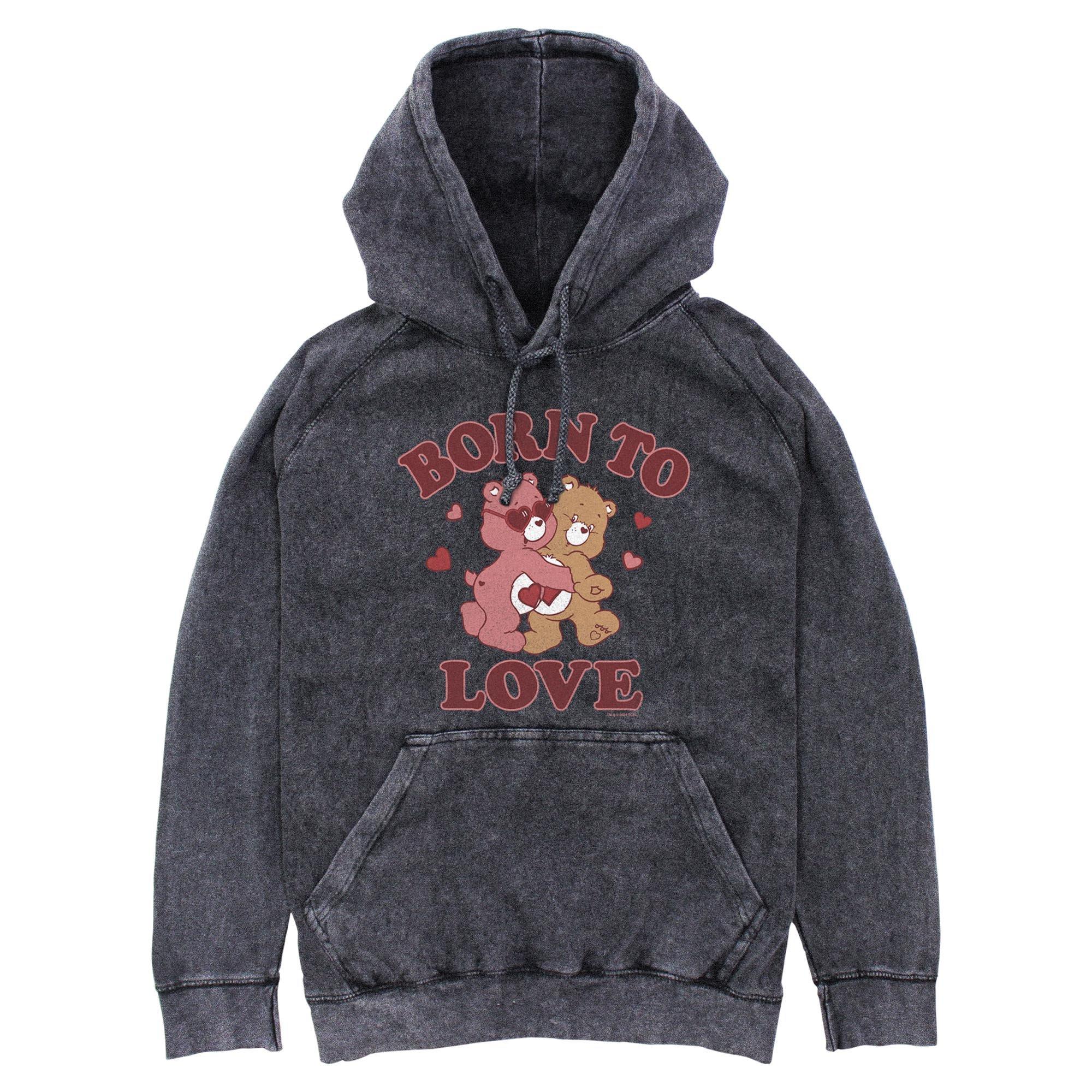 Care Bears Born To Love Mineral Wash Hoodie, , hi-res