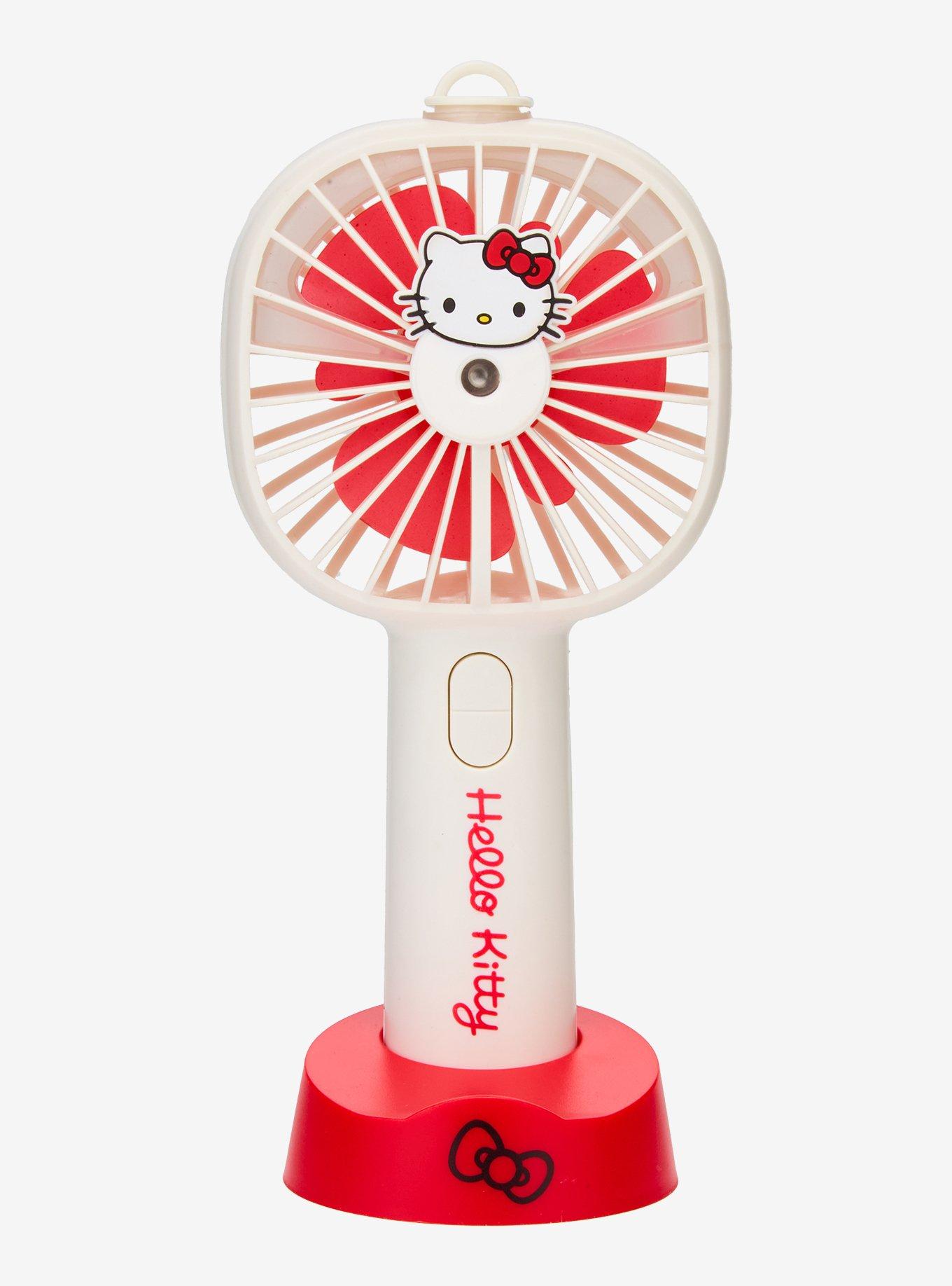 Hello Kitty Handheld Mist Fan, , hi-res