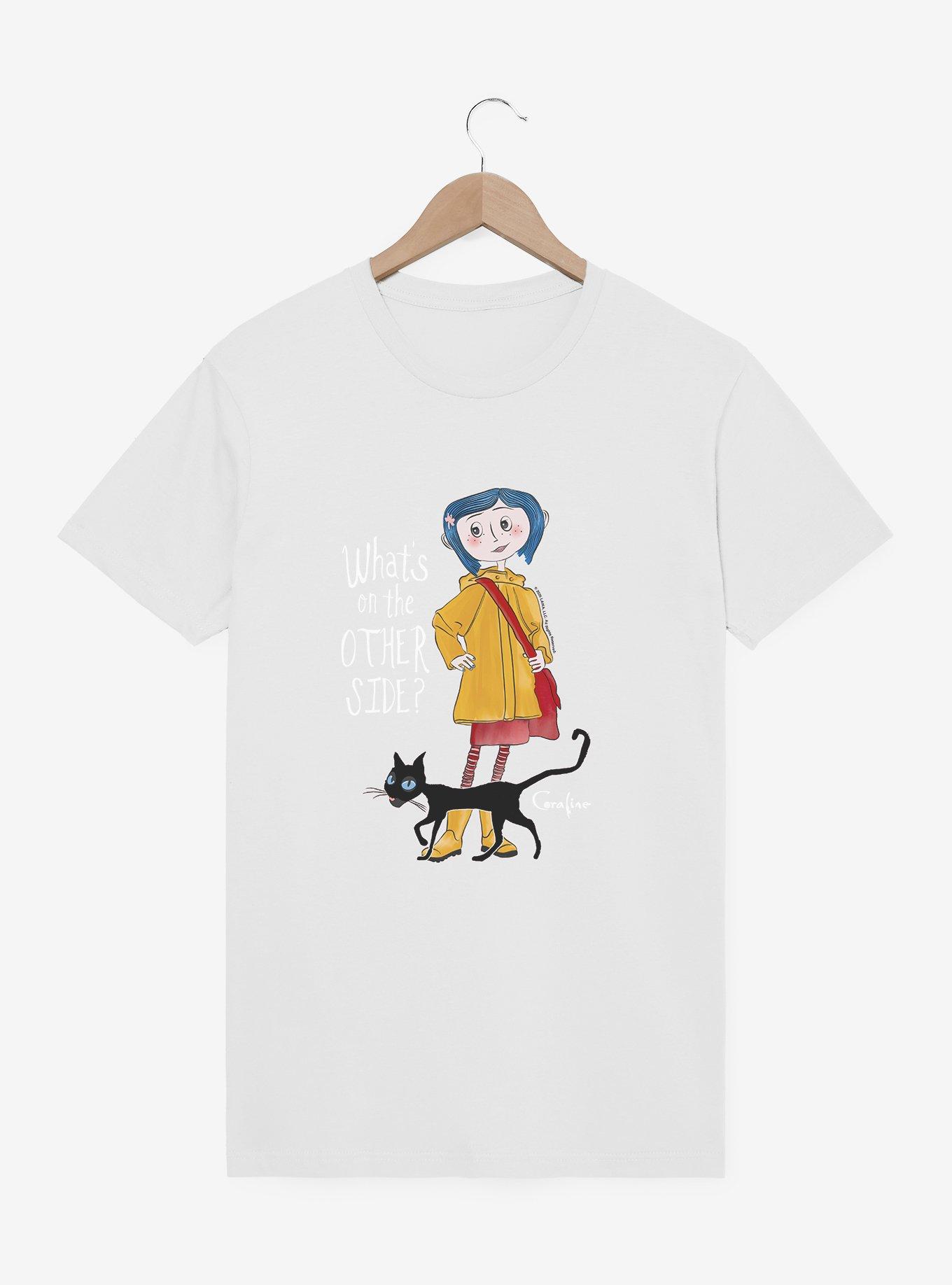 Coraline Other Side Extra Soft T-Shirt, WHITE, hi-res view 1