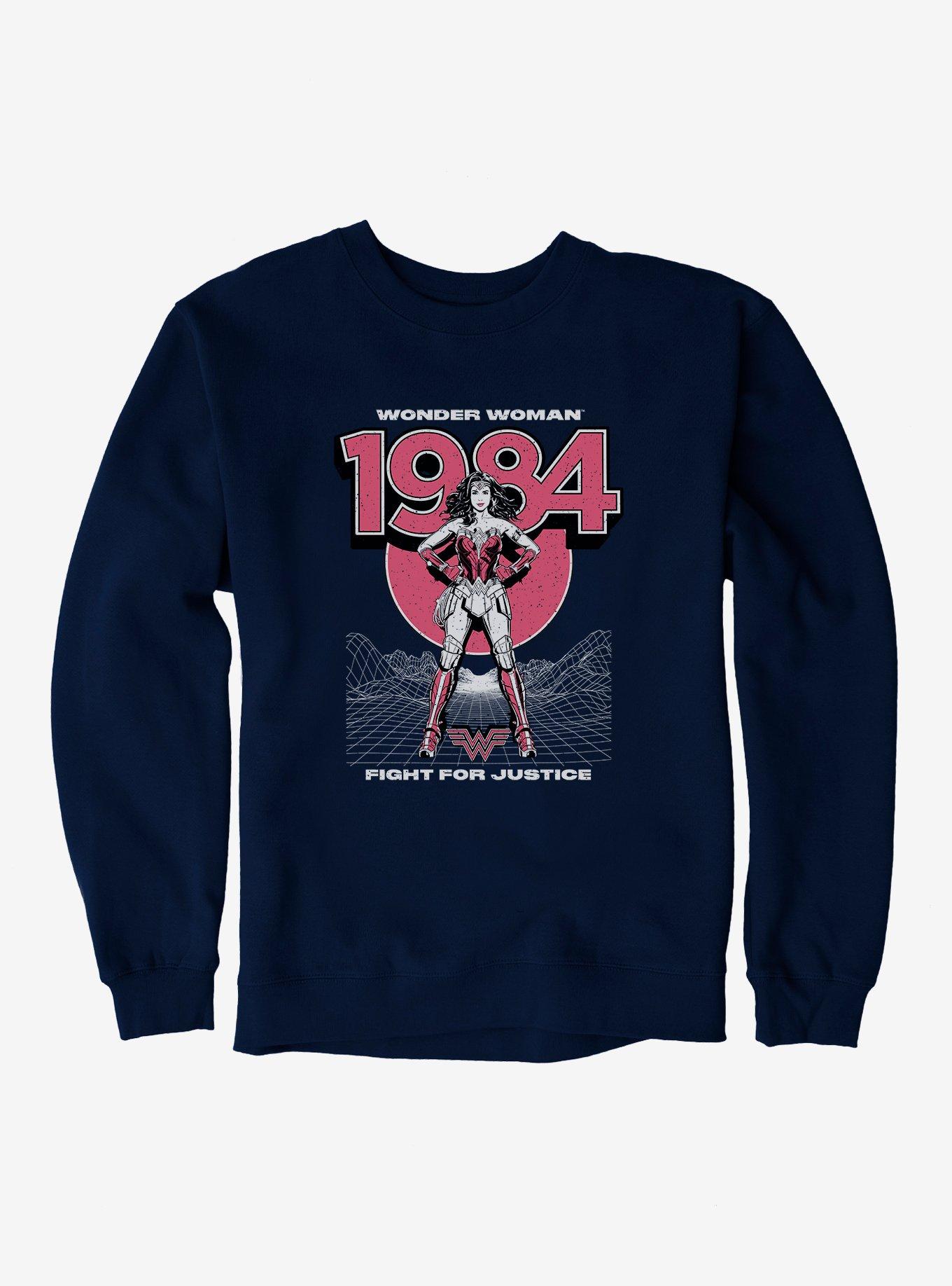 DC Comics Wonder Woman 1984 Fight For Justice Sweatshirt, , hi-res