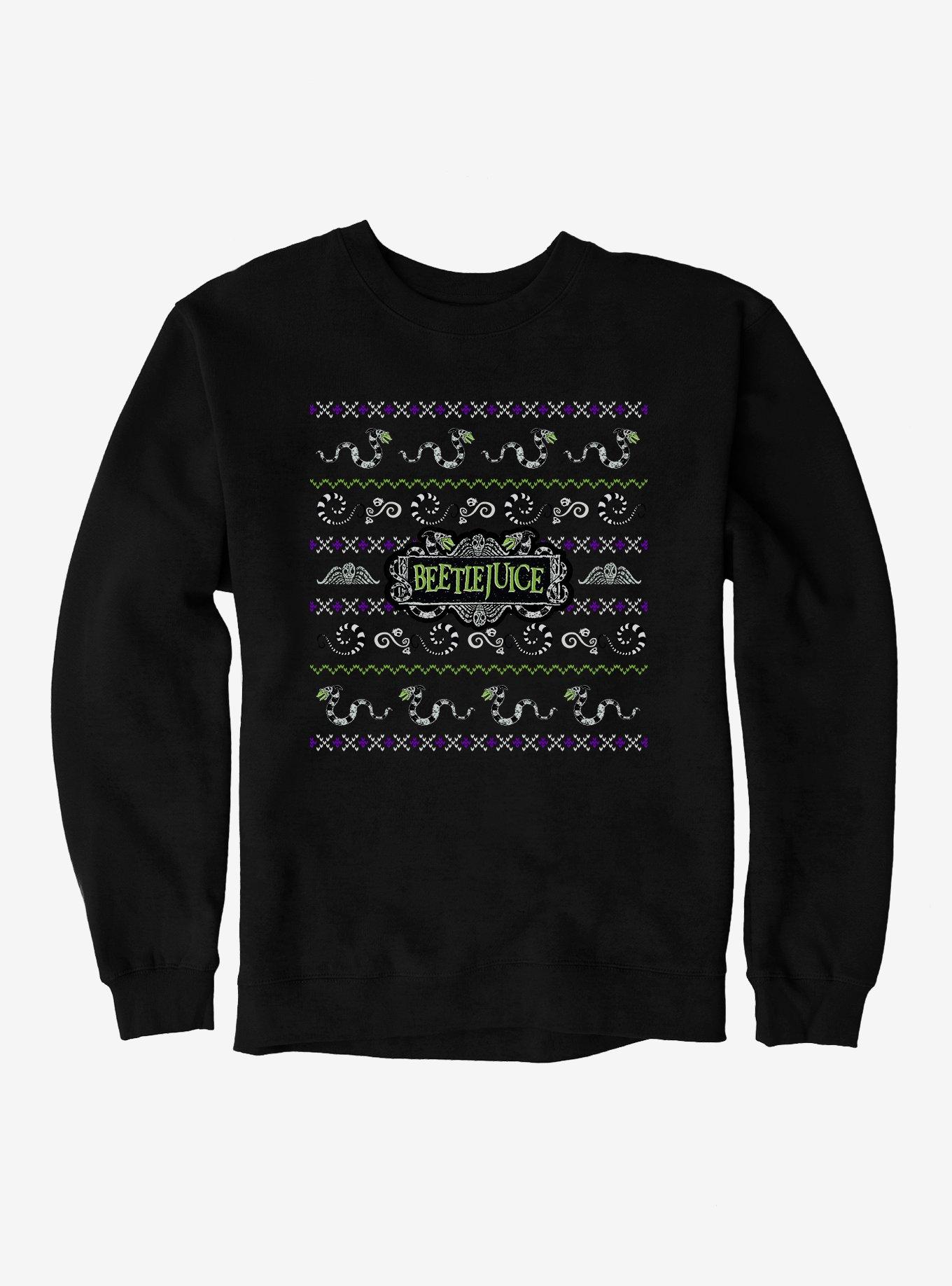 Beetlejuice Ugly Christmas Sweater Pattern Sweatshirt,All Products : American Fashion Style Bags On Sale Beetlejuice Ugly Christmas Sweater Pattern Sweatshirt,All Products : American Fashion Style Bags On Sale