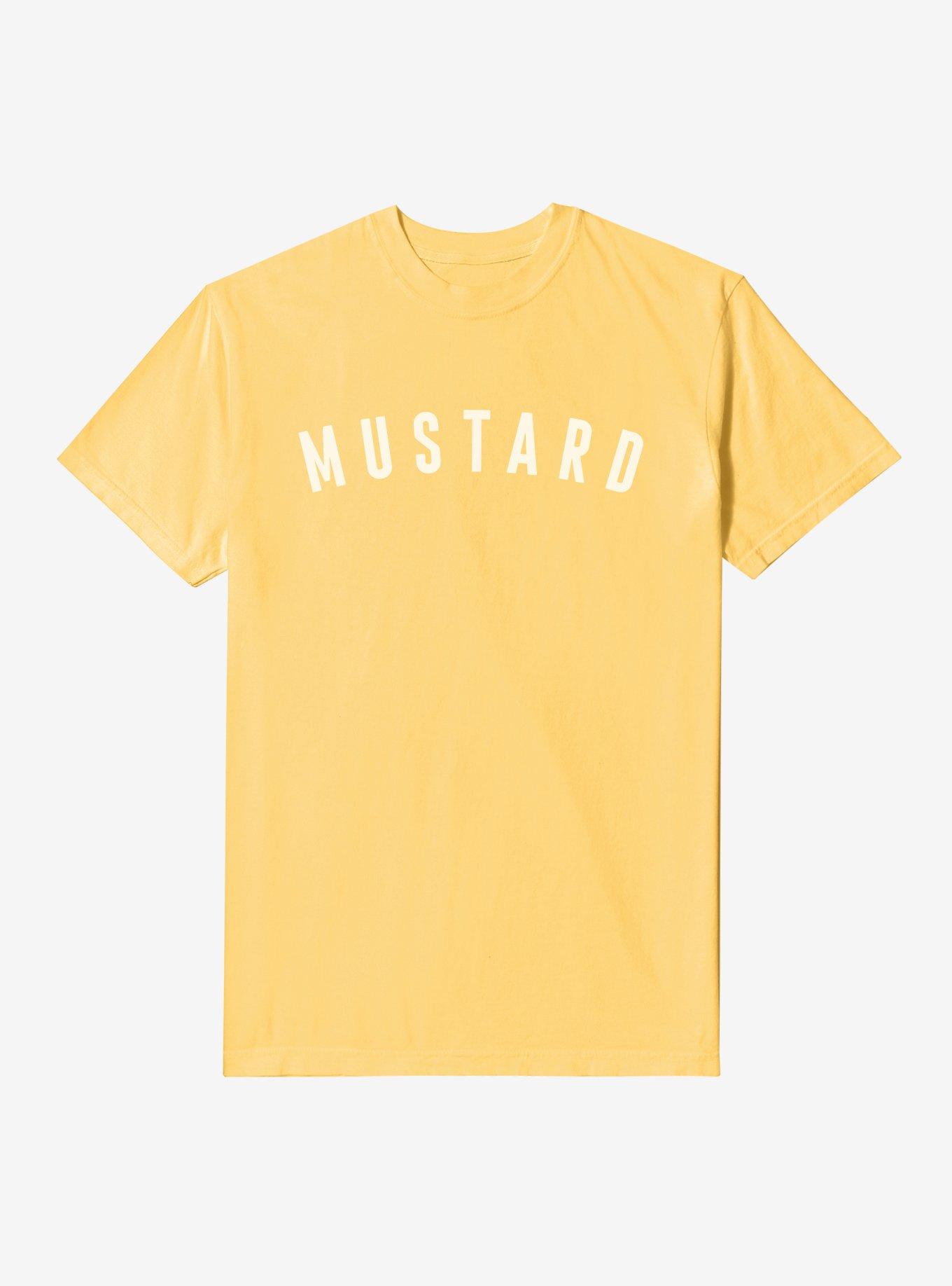 Mustard Garment Dye T-Shirt, MUSTARD, hi-res