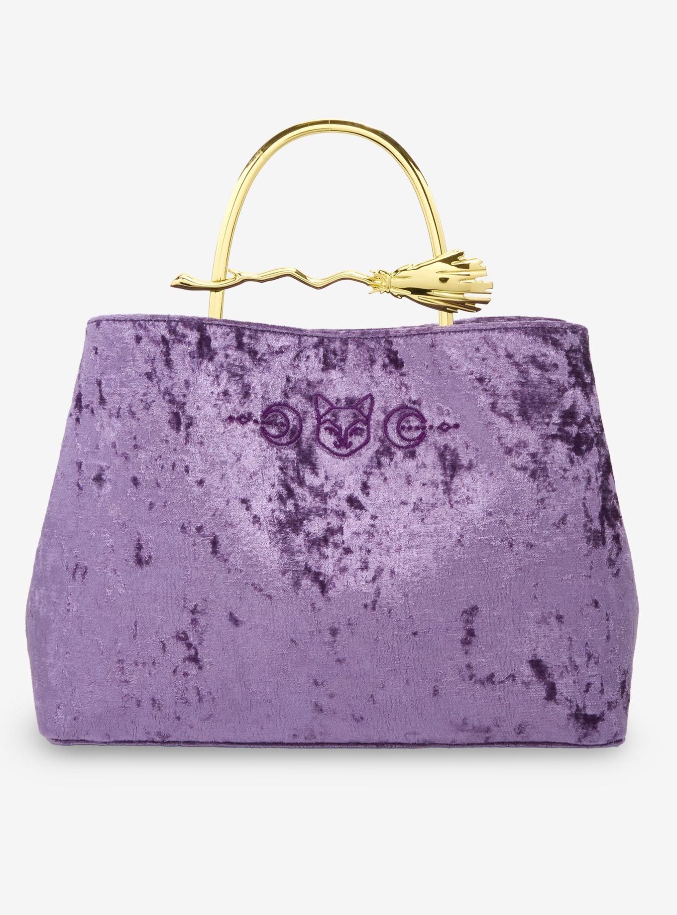 Loungefly Disney Hocus Pocus Binx Broomstick Satchel Bag, , hi-res