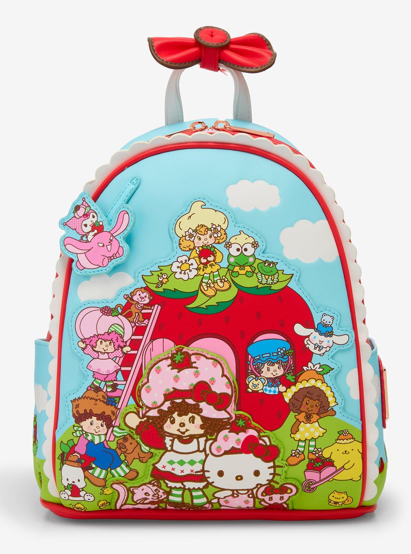 Loungefly Hello Kitty And Friends X Strawberry Shortcake Scented Mini Backpack, , hi-res