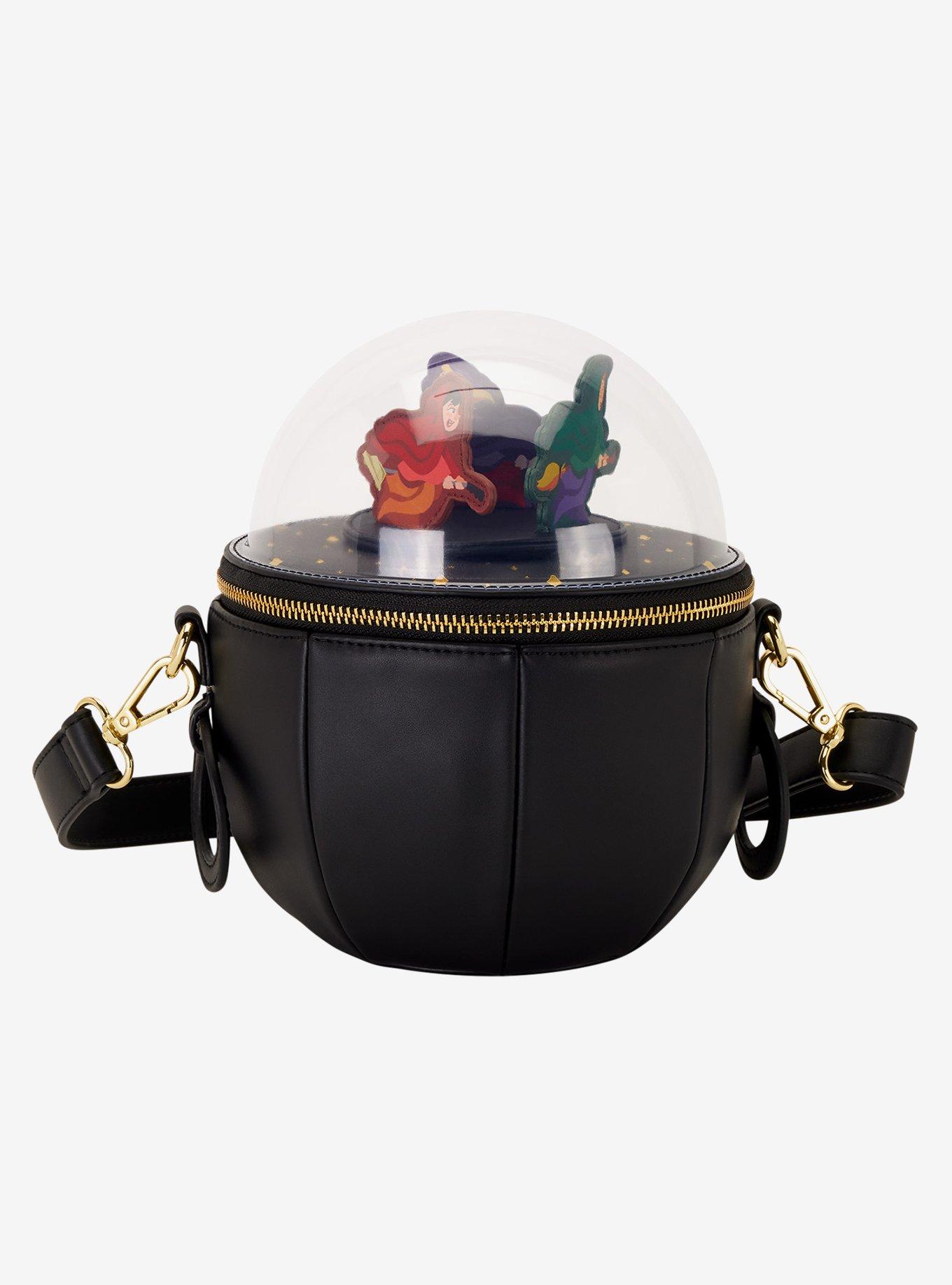 Loungefly Disney Hocus Pocus Sanderson Sisters Flying Figural Dome Crossbody Bag, , hi-res