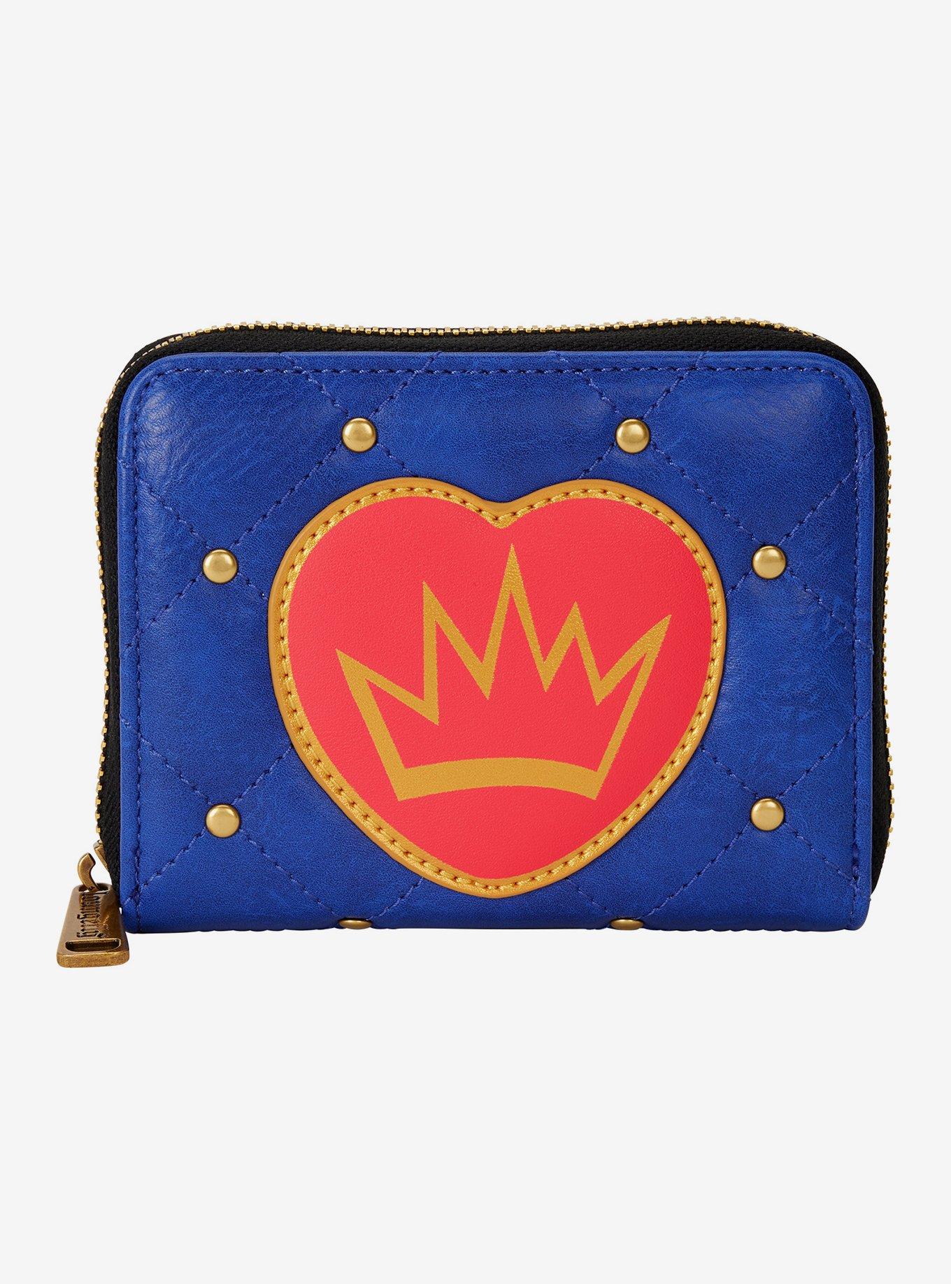 Loungefly Disney Descendants Evie Heart Small Zip Wallet, , hi-res