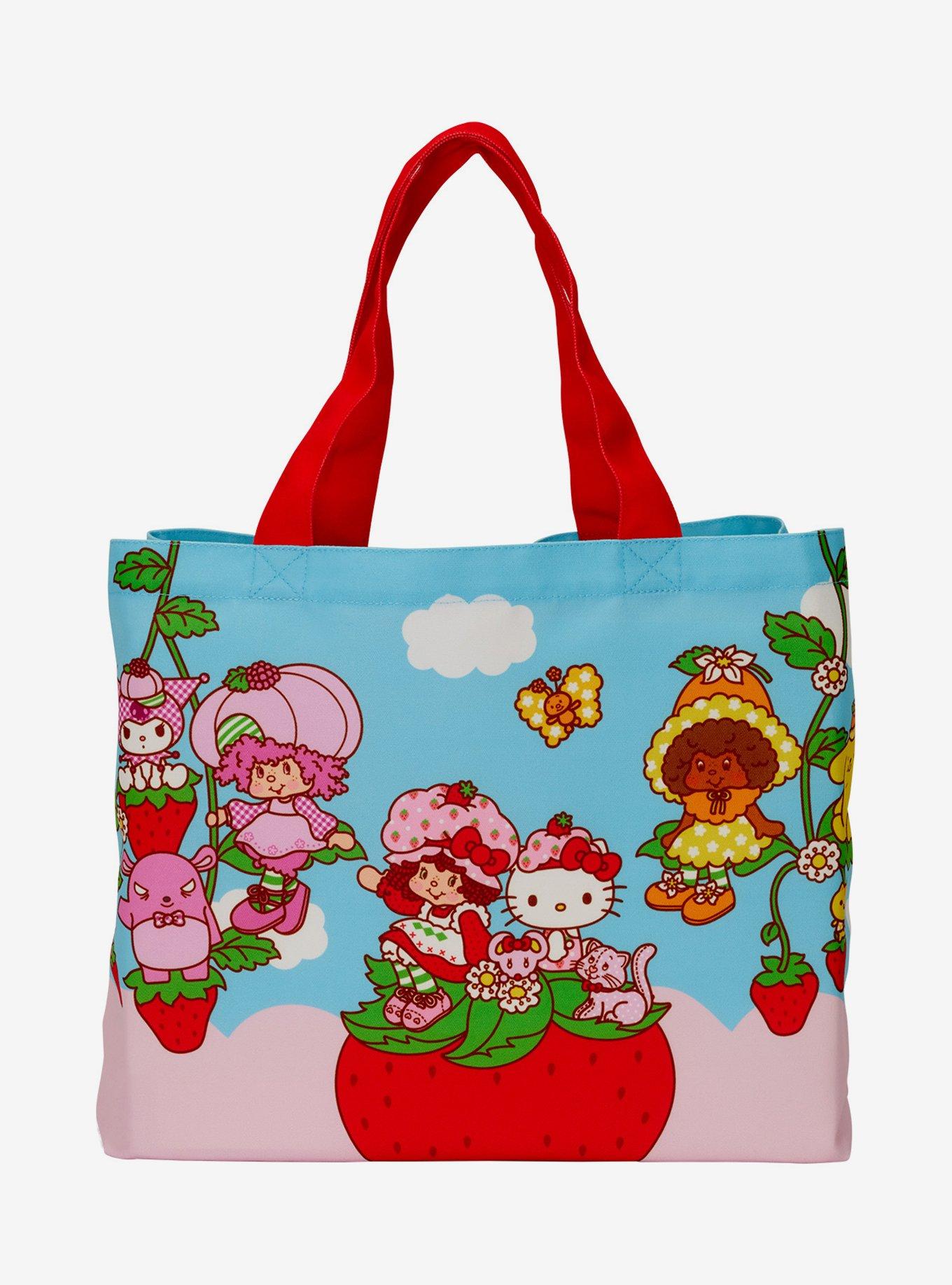 Loungefly Sanrio Hello Kitty and Friends x Strawberry Shortcake Tote Bag, , hi-res