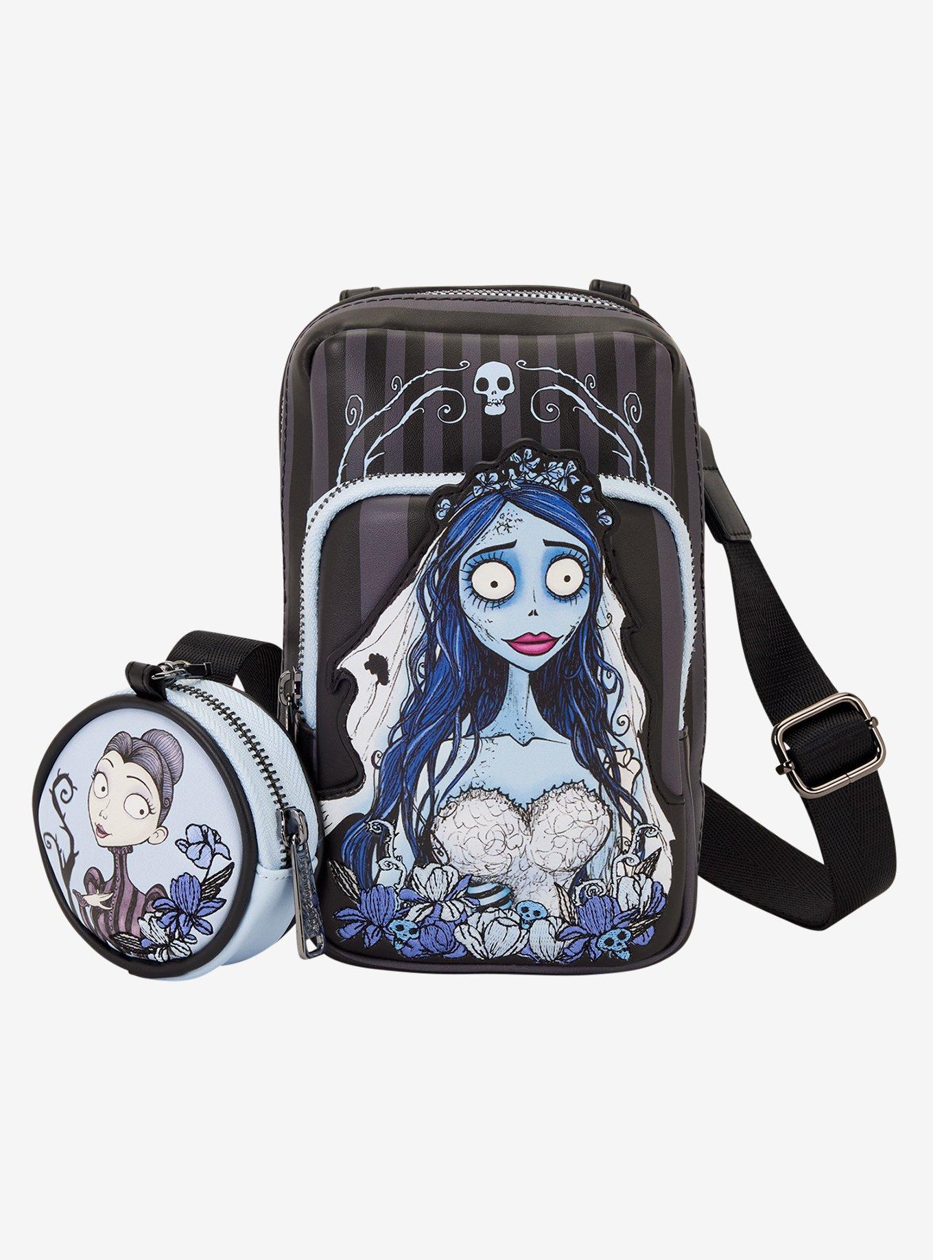 Loungefly Corpse Bride Emily Crossbody Bag with Coin Purse, , hi-res