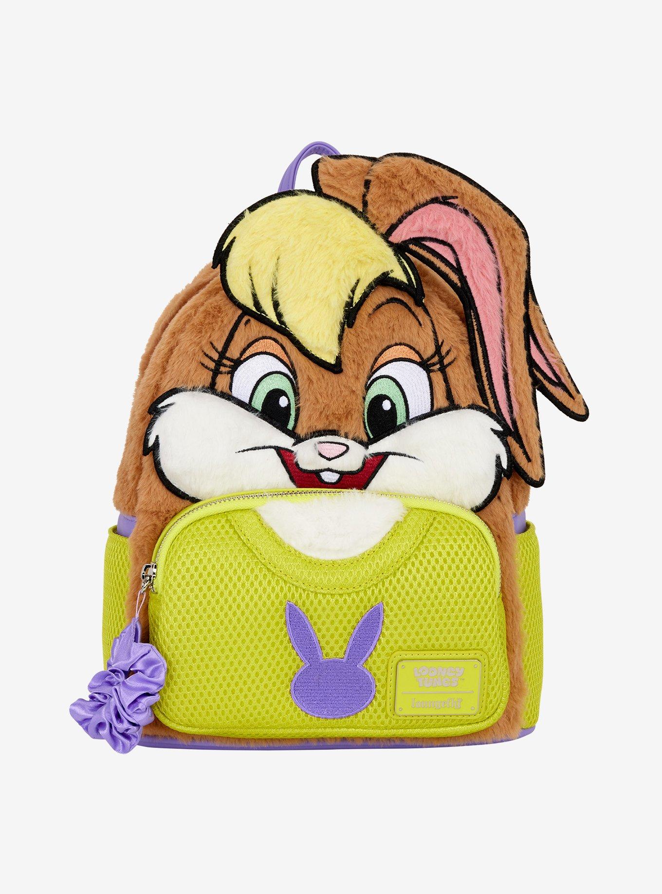 Loungefly Looney Tunes Lola Bunny Plush Figural Mini Backpack, , hi-res