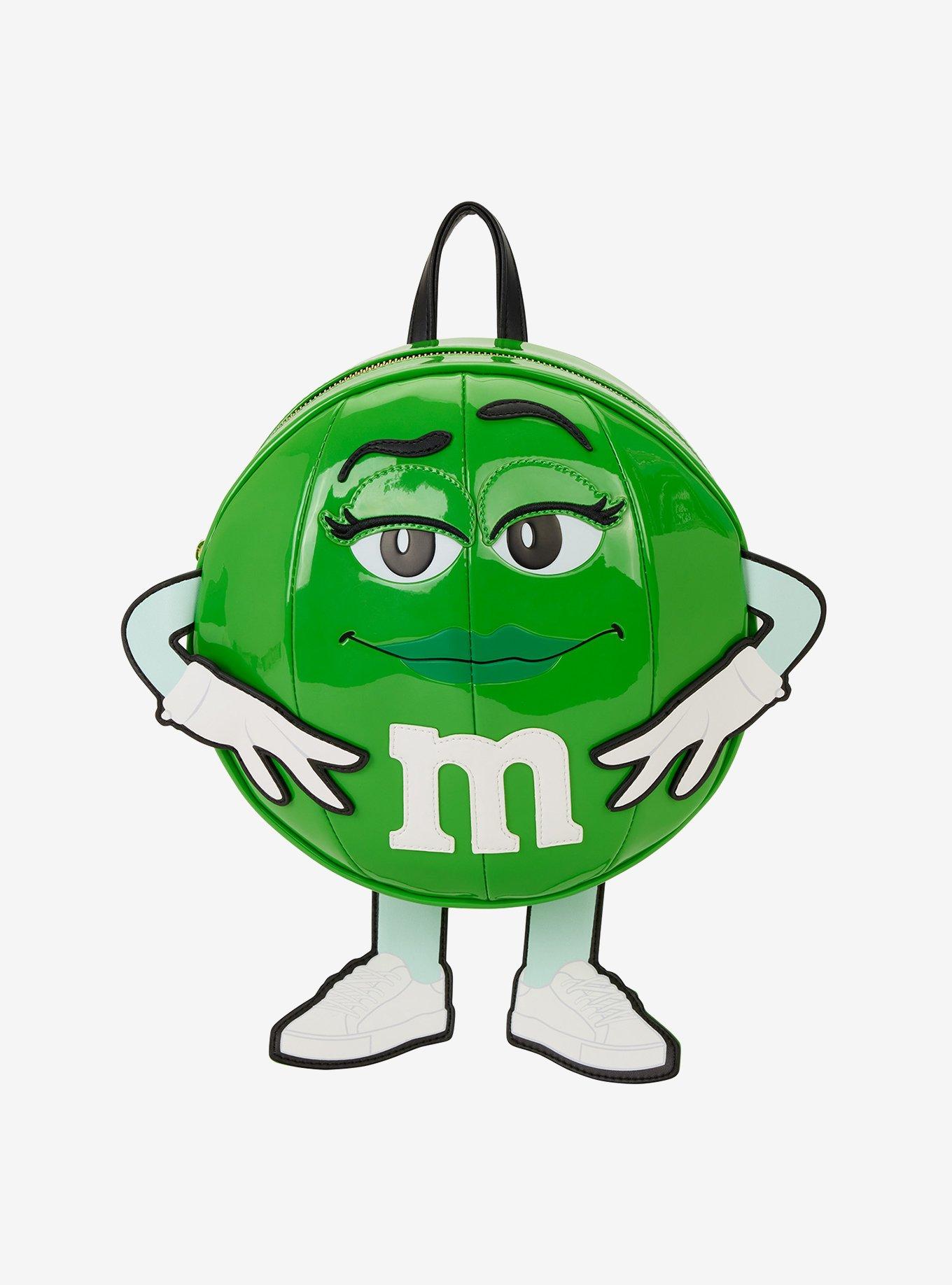 Loungefly M&M's Green M&M Figural Chocolate Scented Mini Backpack, , hi-res