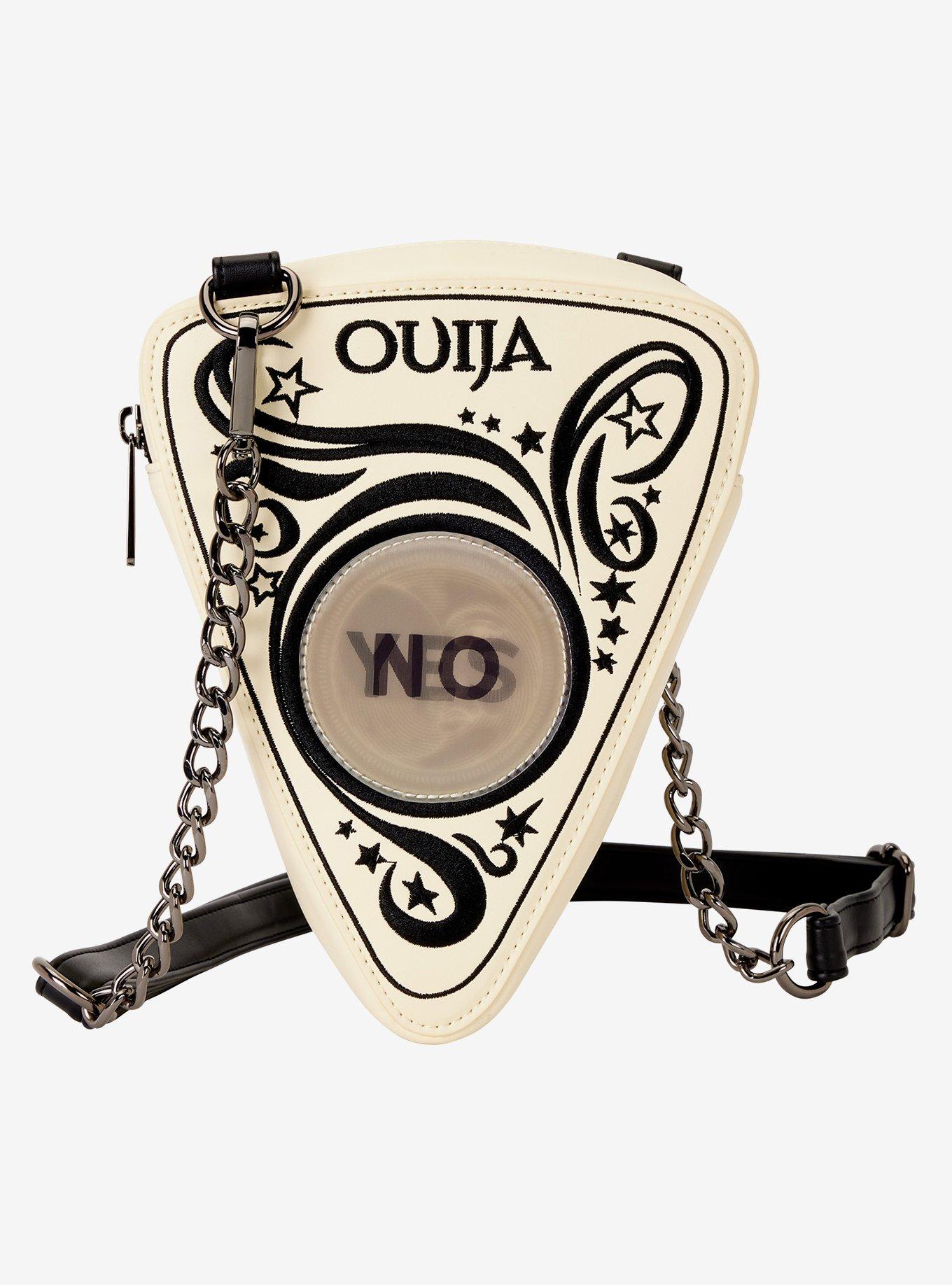 Ouija Planchette Lenticulat Glow-in-the-Dark Crossbody Bag, , hi-res