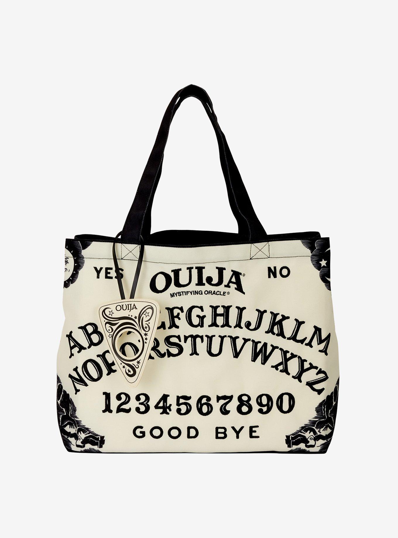 Ouija Board Glow-in-the-Dark Canvas Tote Bag, , hi-res