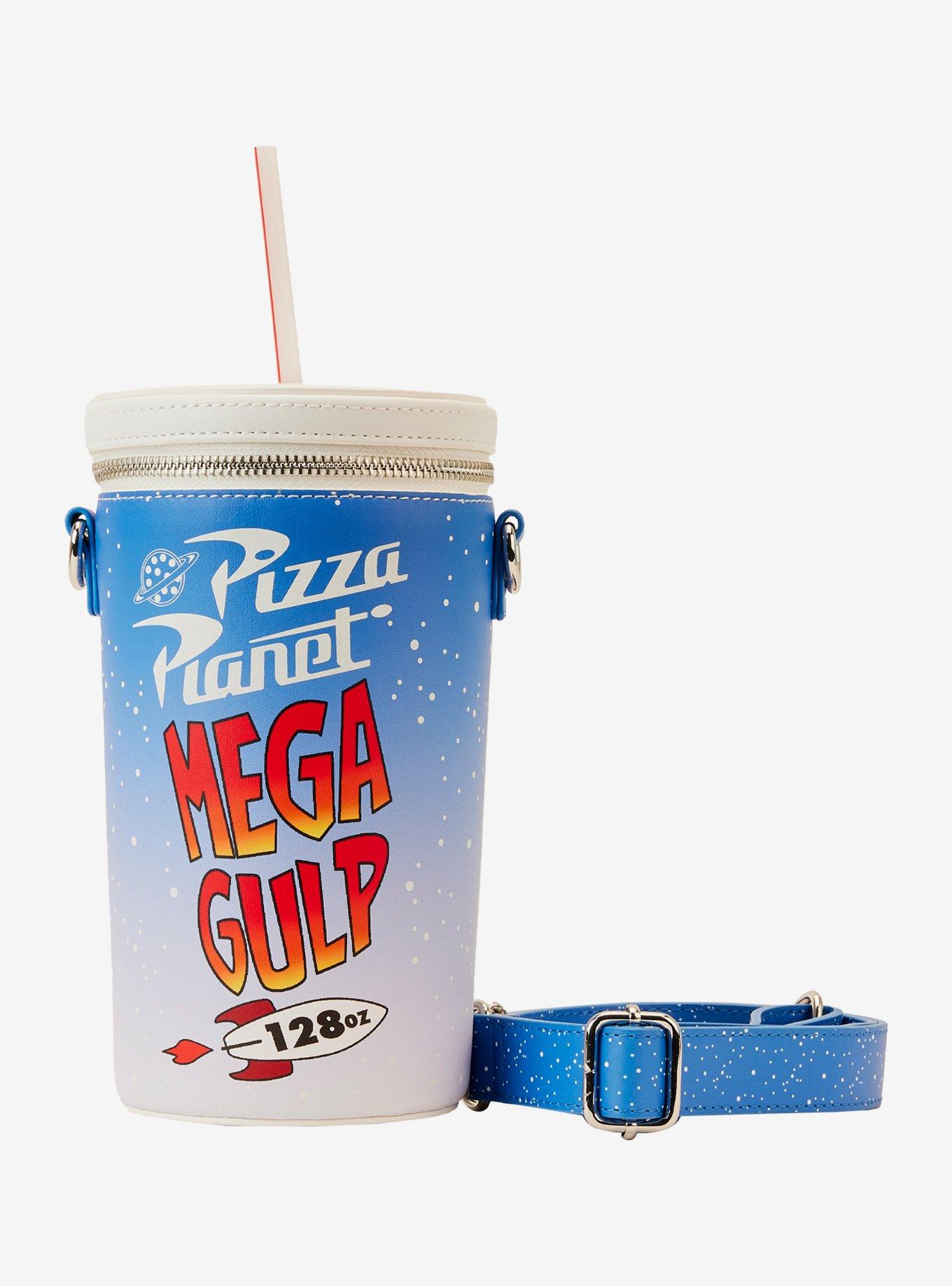 Loungefly Disney Pixar Toy Story Pizza Planet Mega Gulp Glow-in-the-Dark Figural Crossbody Bag, , hi-res