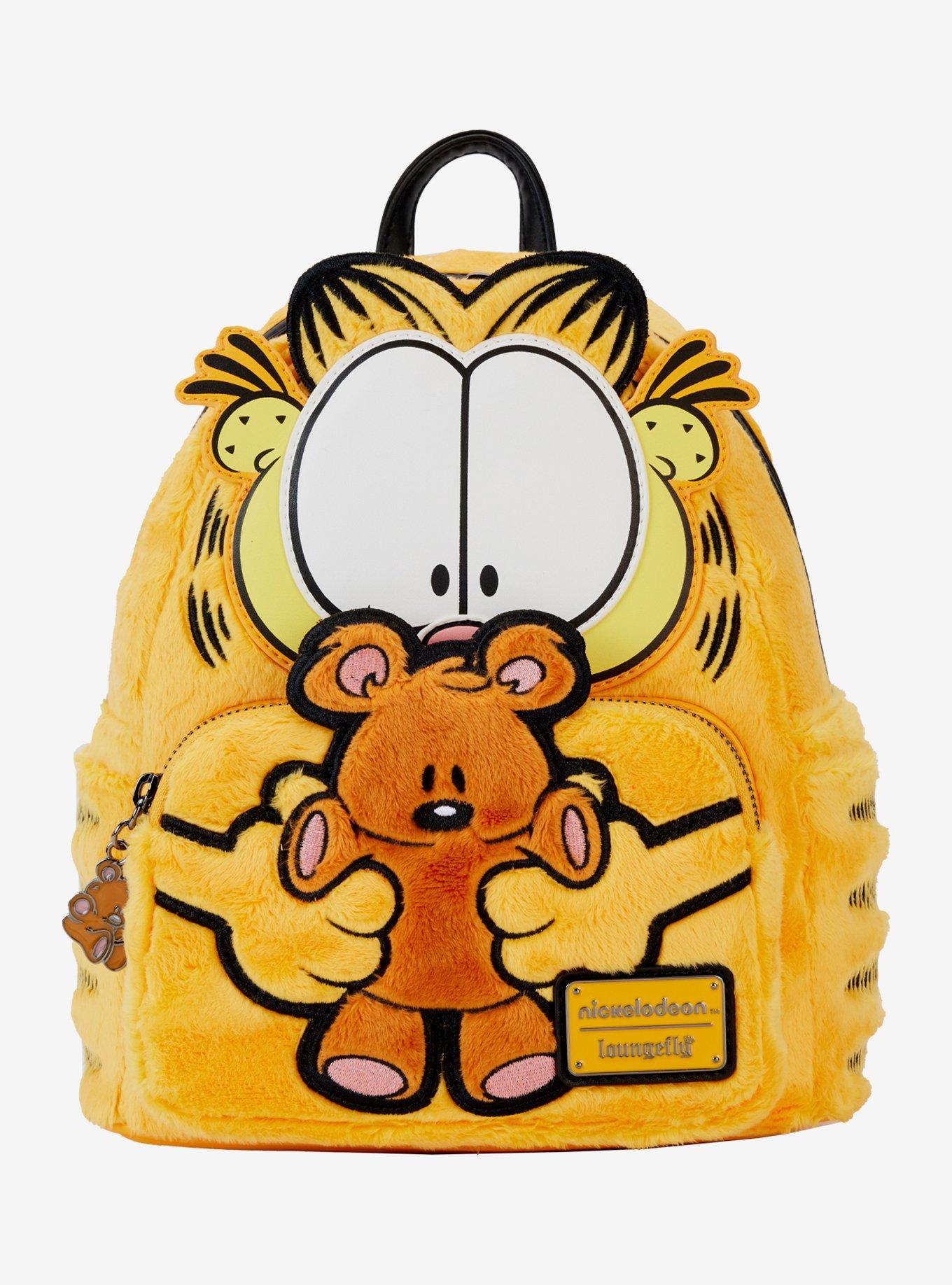Loungefly Garfield & Pooky Fuzzy Figural Mini Backpack, , hi-res