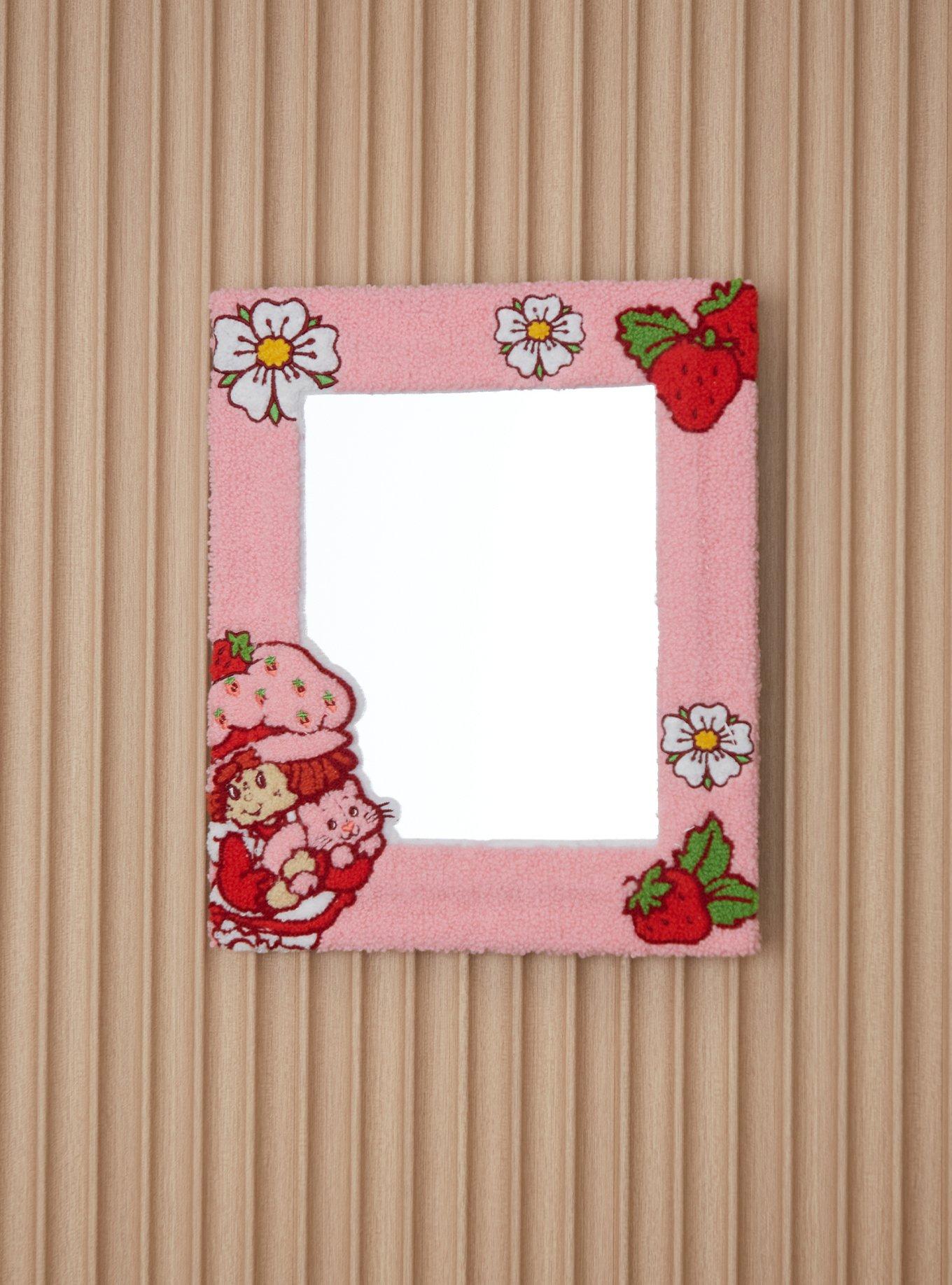 Strawberry Shortcake Fuzzy Wall Mirror, , hi-res