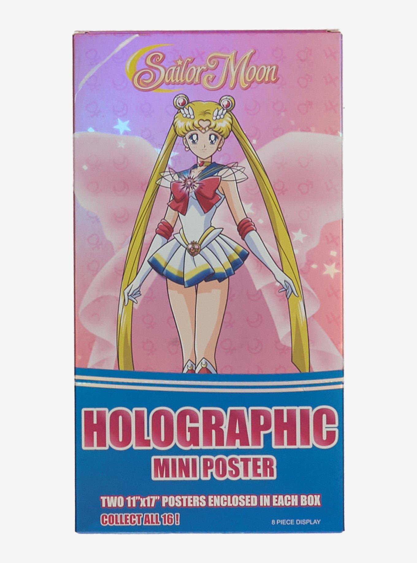 Sailor Moon Holographic Blind Box Poster Set — BoxLunch Exclusive, , hi-res