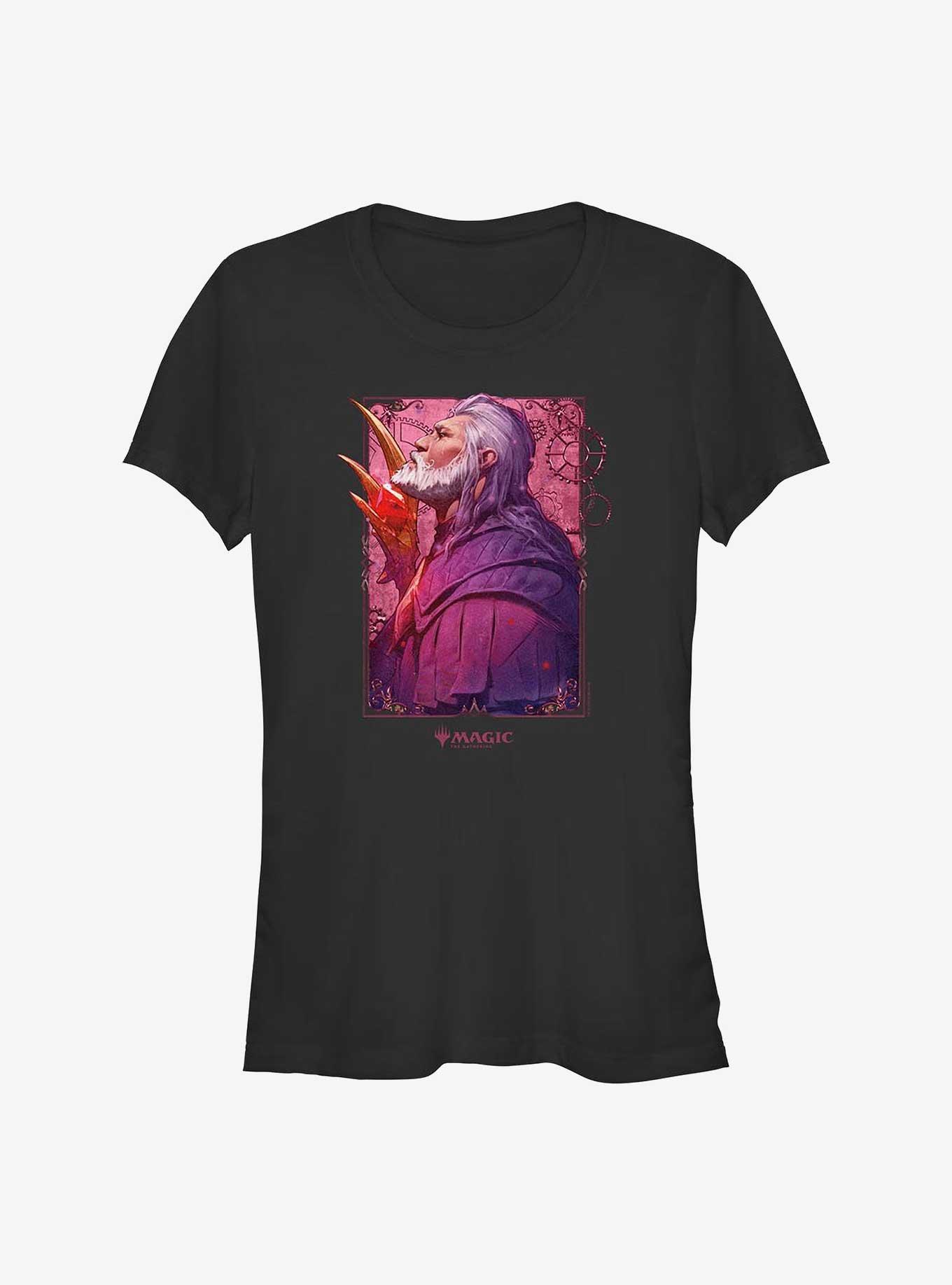 Magic: The Gathering Urza Girls T-Shirt, BLACK, hi-res