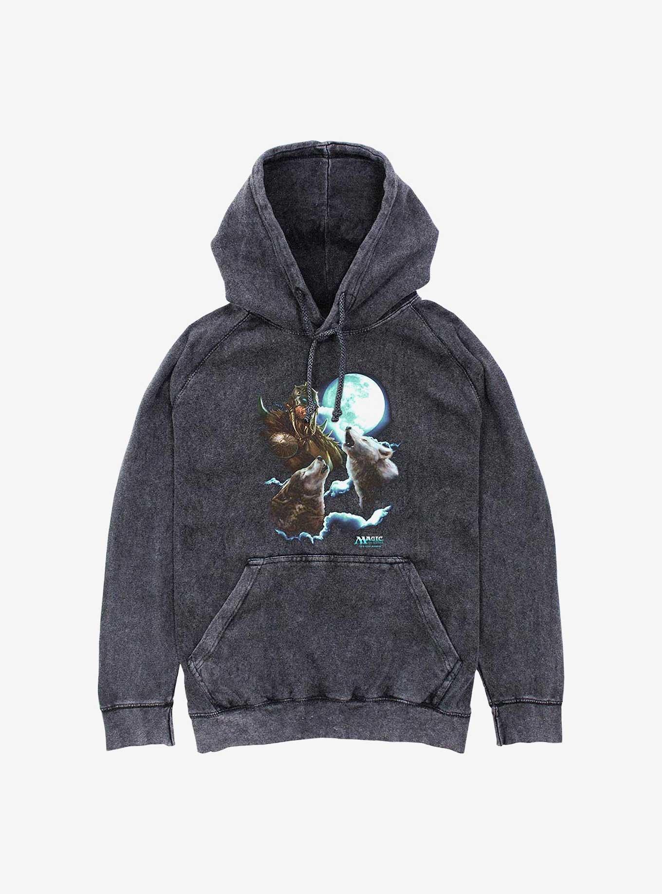 Magic: The Gathering Garruk Full Moon Mineral Wash Hoodie, , hi-res