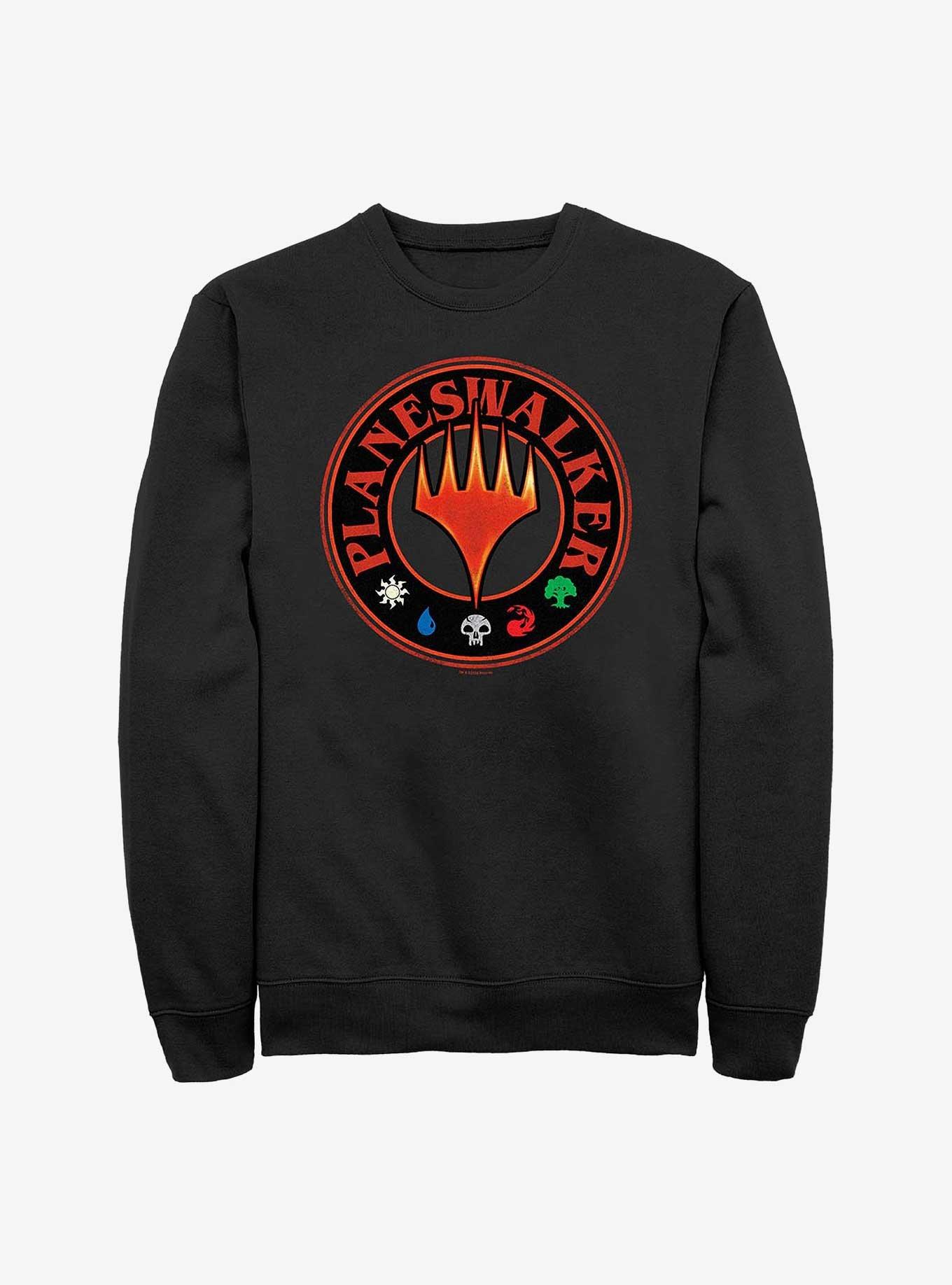 Magic: The Gathering Planeswalker Circle Stamp Sweatshirt, BLACK, hi-res