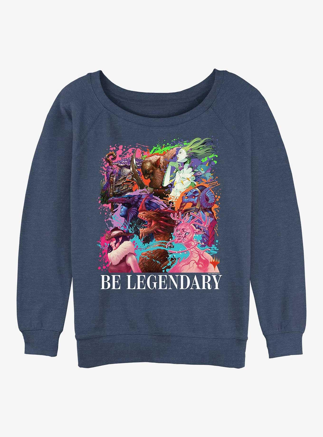 Magic: The Gathering Commander Legends Girls Slouchy Sweatshirt, , hi-res