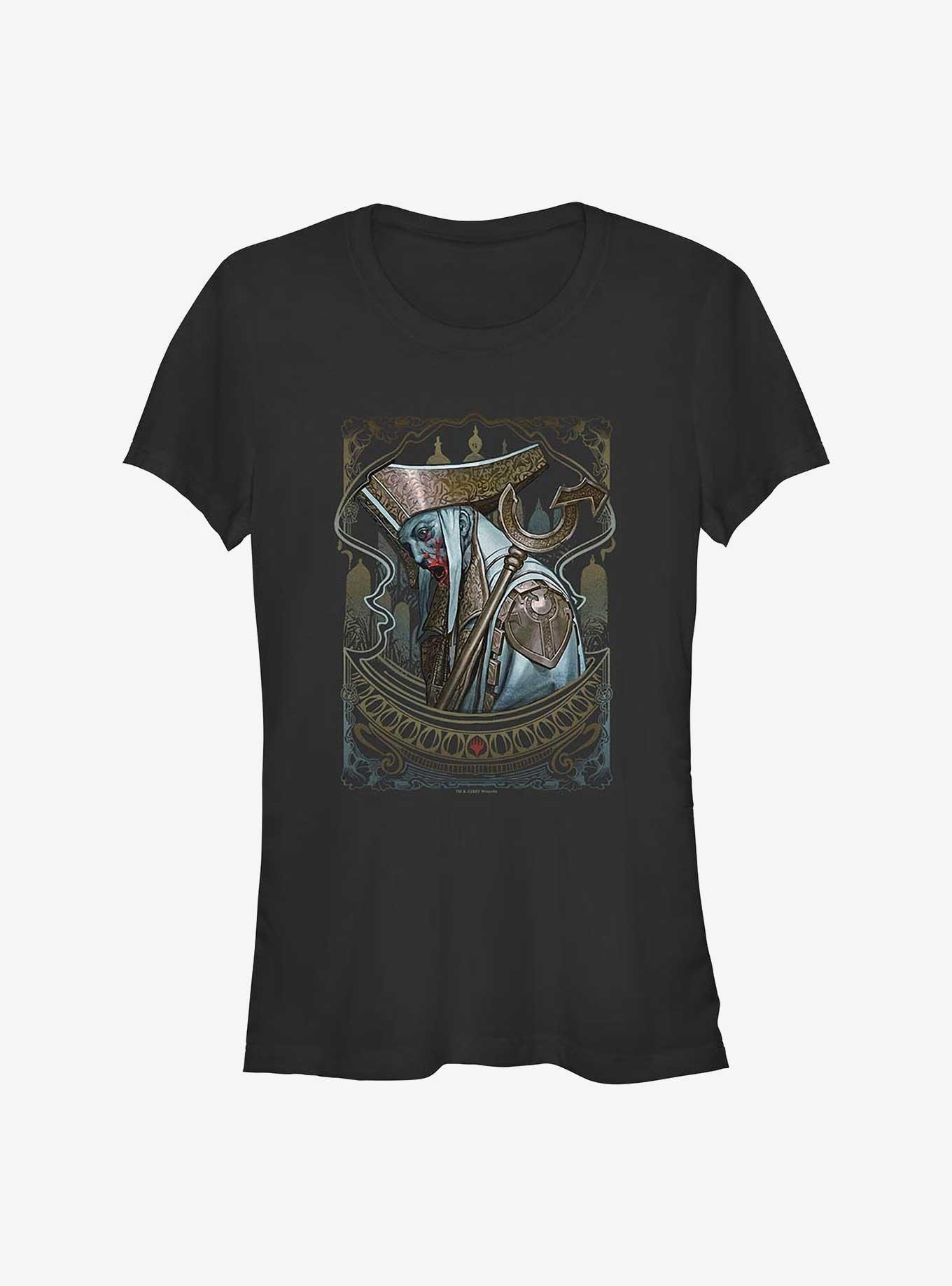 Magic: The Gathering Mikaeus The Unhollowed Girls T-Shirt, BLACK, hi-res