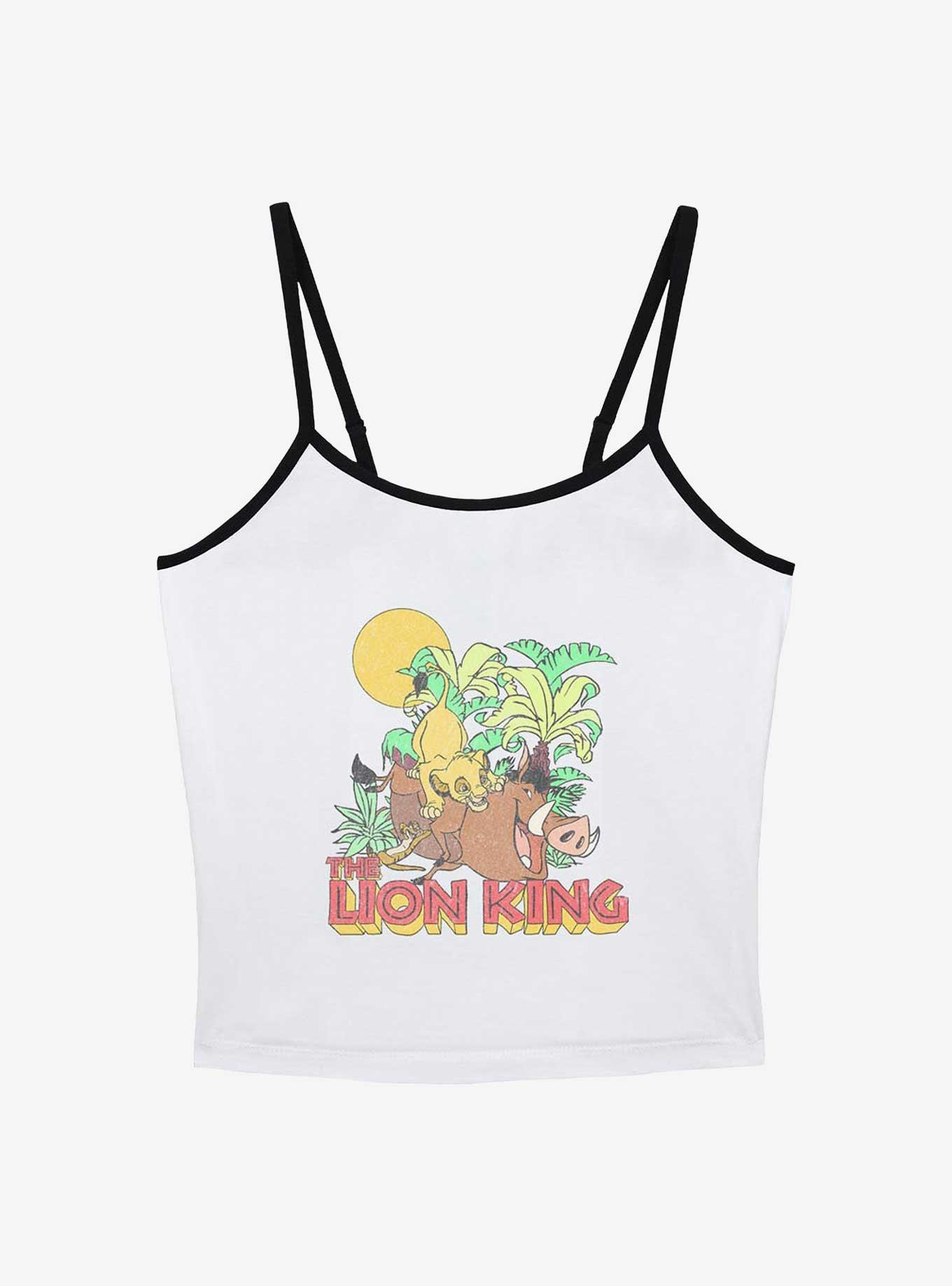 Disney The Lion King Jungle Play Girls Cami, WHITE, hi-res