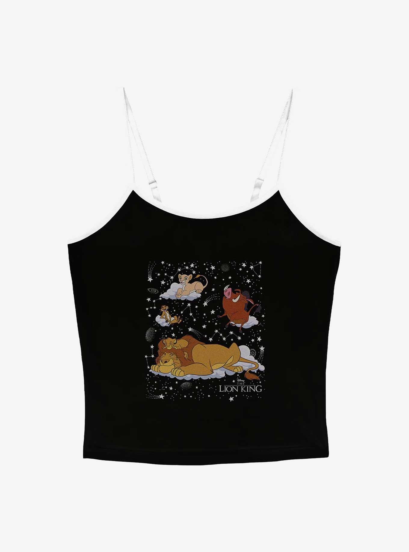 Disney The Lion King Group In Stars Girls Cami, BLACK, hi-res